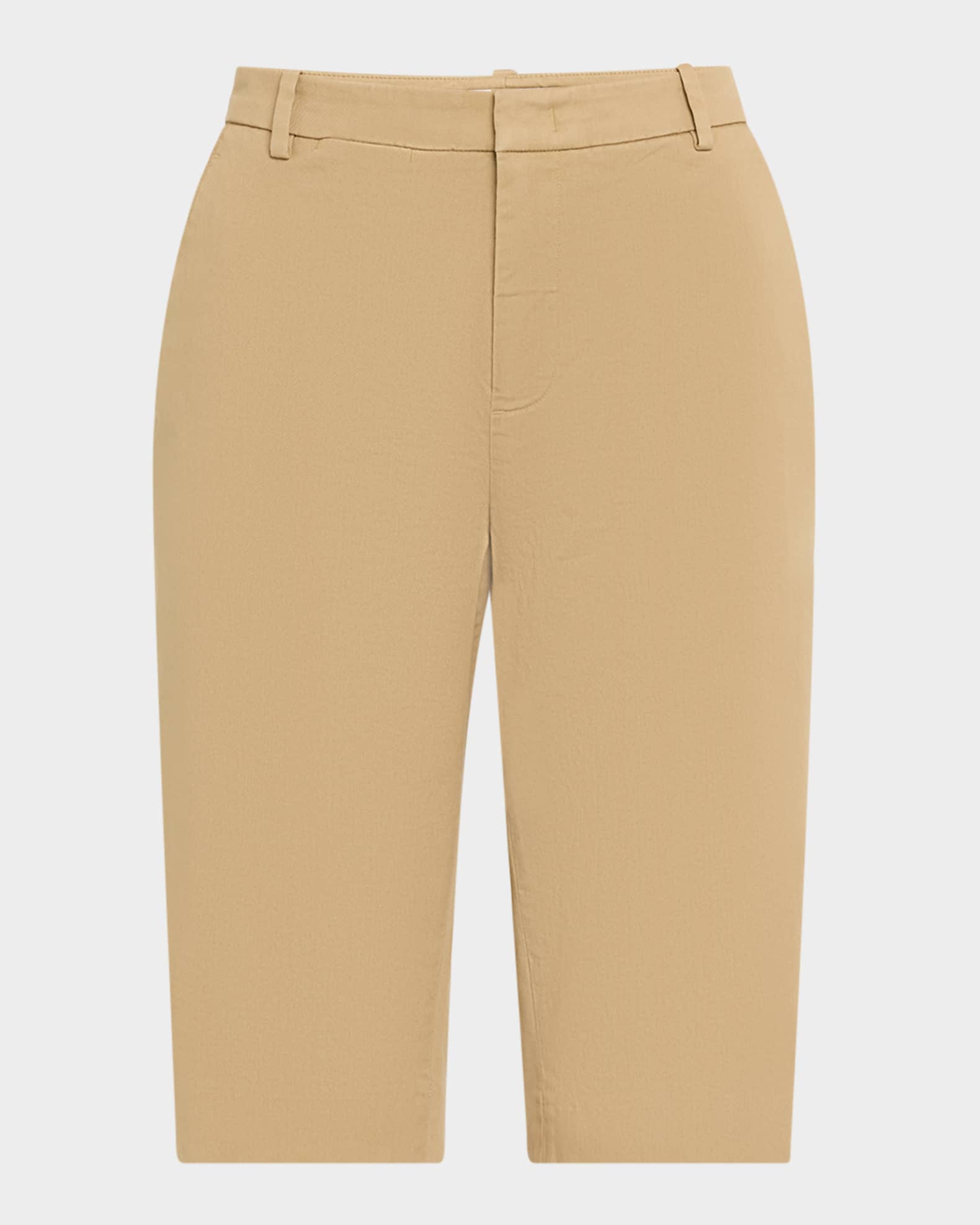 Mid-Rise Chino Shorts 0