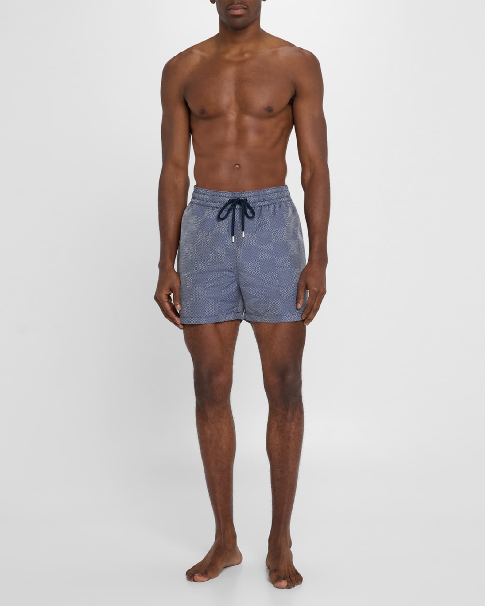 Men's Rio Copa Check Swim Trunks 1