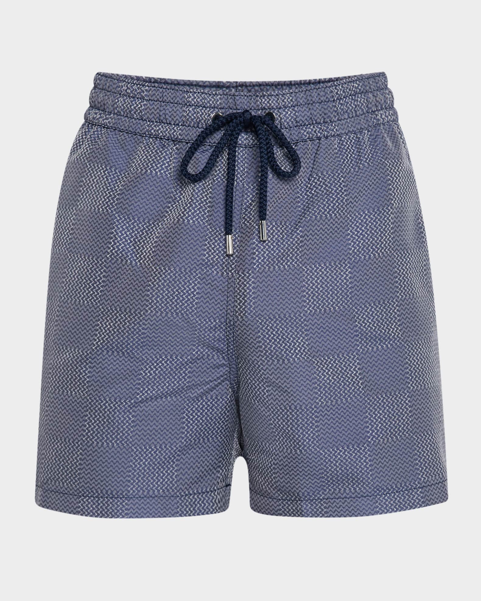 Men's Rio Copa Check Swim Trunks 0