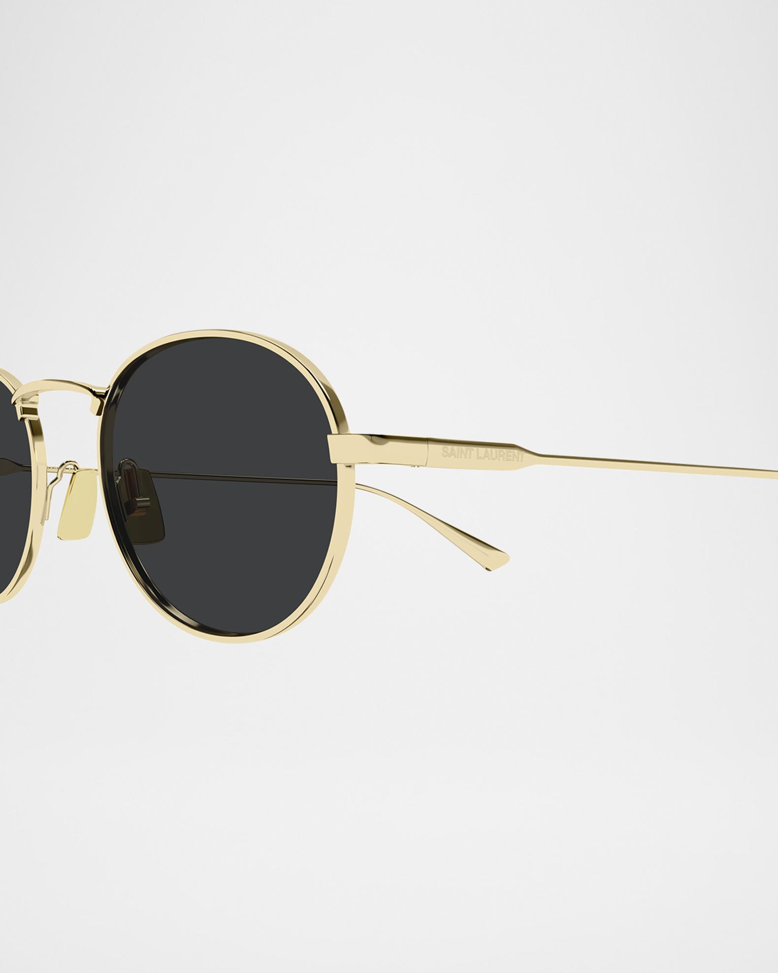NEW SL799 003 SAINT LAURENT SUNGLASSES WOMEN ROUND GOLD EYEWEAR Saint Laurent SL-692 003 Sunglasses Women main image 3
