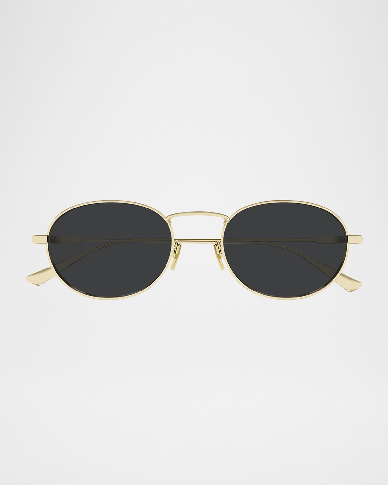 Saint Laurent Round Metal Sunglasses | Neiman Marcus display picture 1