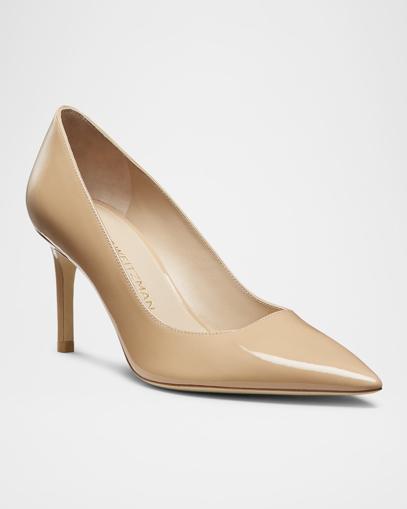 Stuart Weitzman Stuart Patent Stiletto Pumps | Neiman Marcus