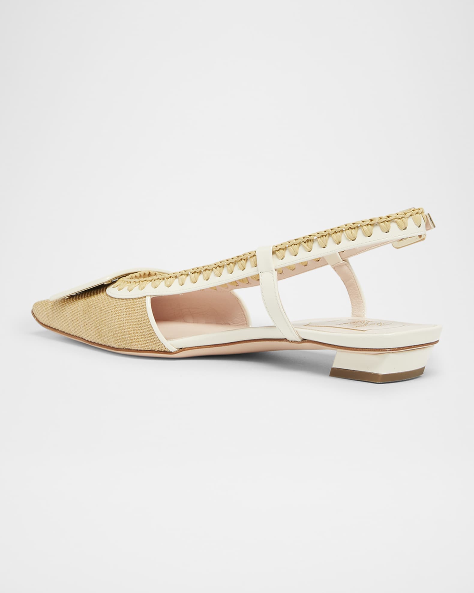 Belle Vivier Buckle Slingback Pumps 1