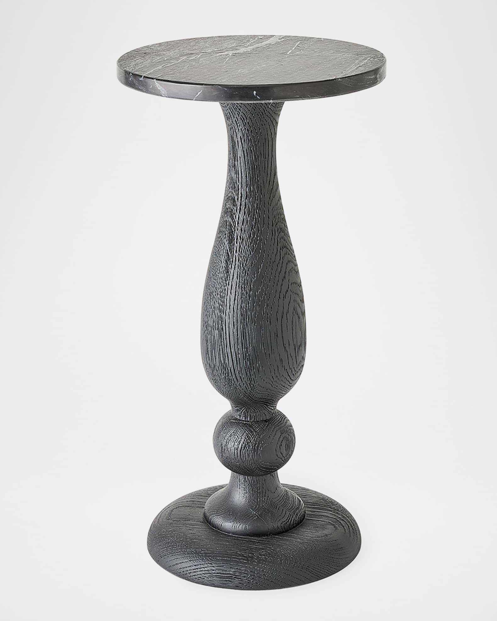 Vessel 23.5" Side Table, Black 0