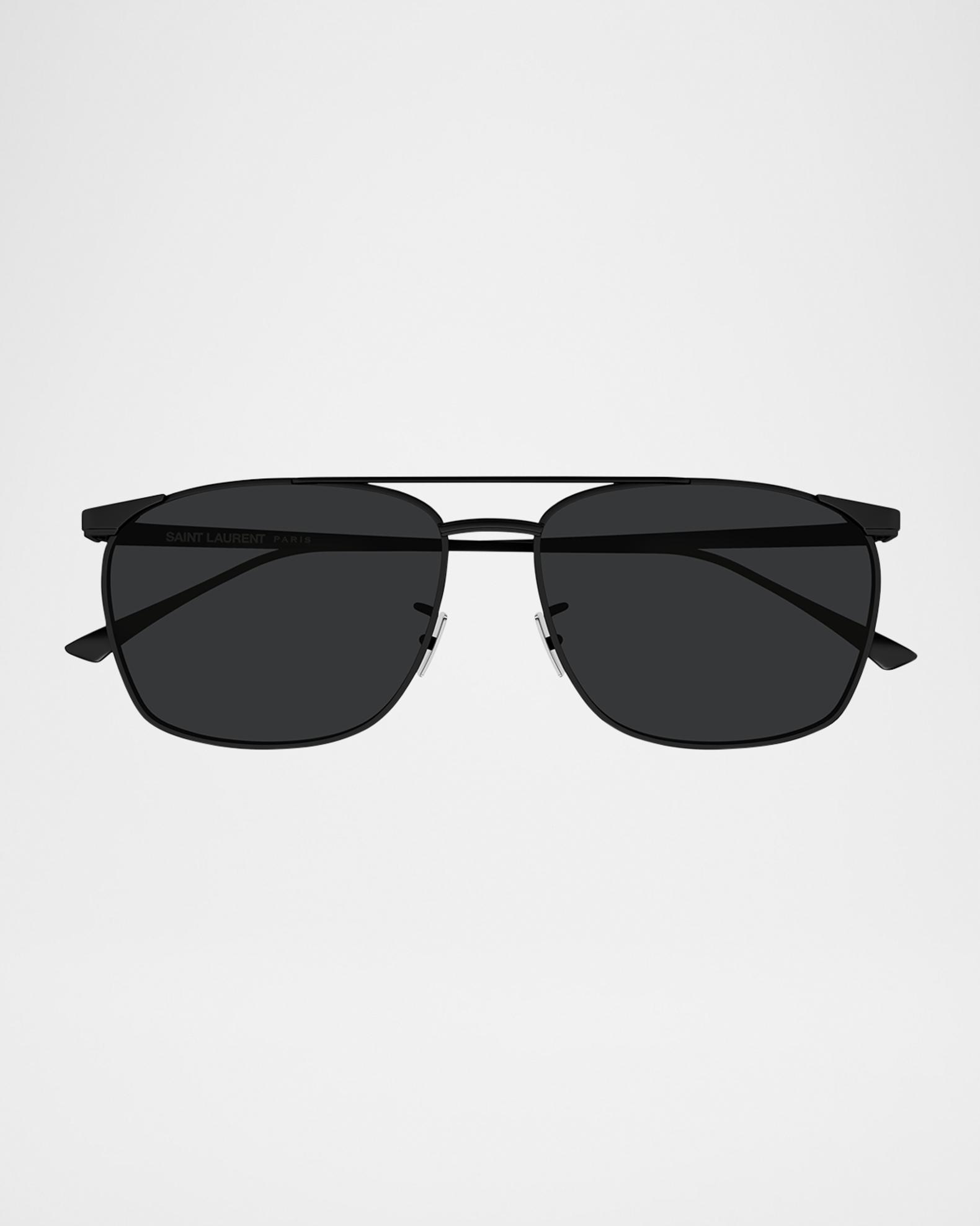 Saint Laurent Men's SL 796 Vincent Metal Aviator Sunglasses | Neiman Marcus
