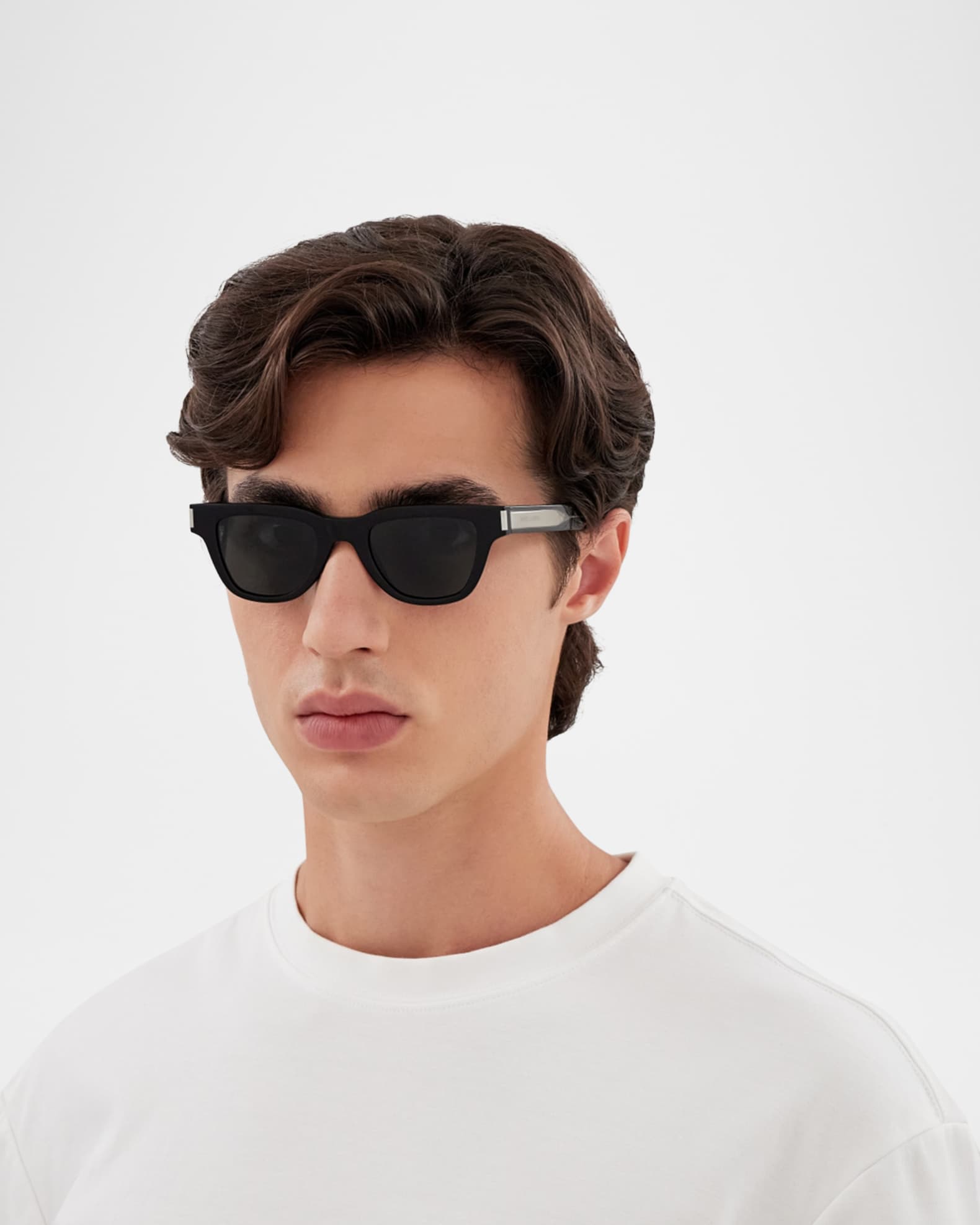 サングラス Saint Laurent SL 789 sunglasses Saint Laurent Men's SL 789 Jacquesm Acetate Rectangle