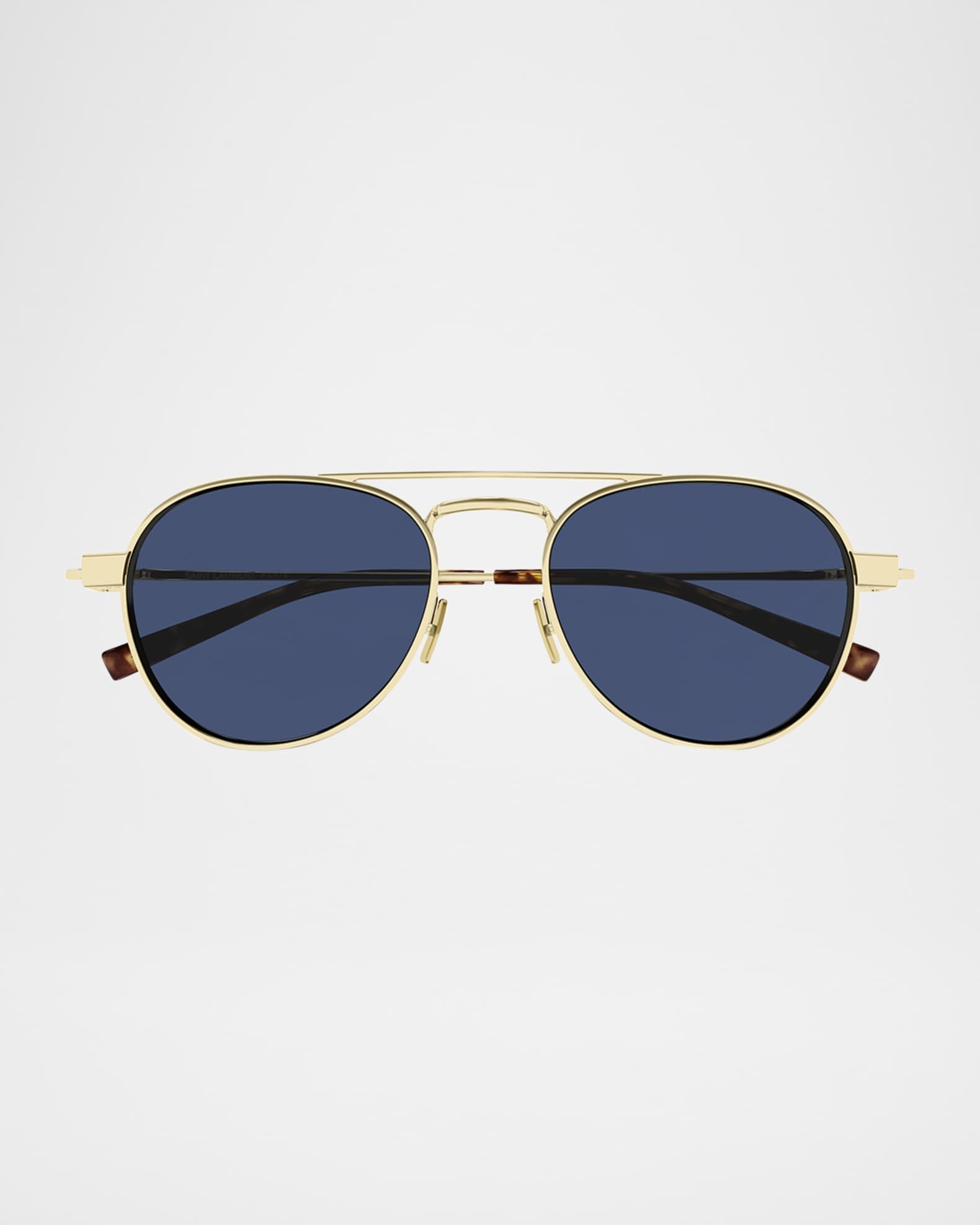 Men's SL 708M Metal Round Sunglasses 0