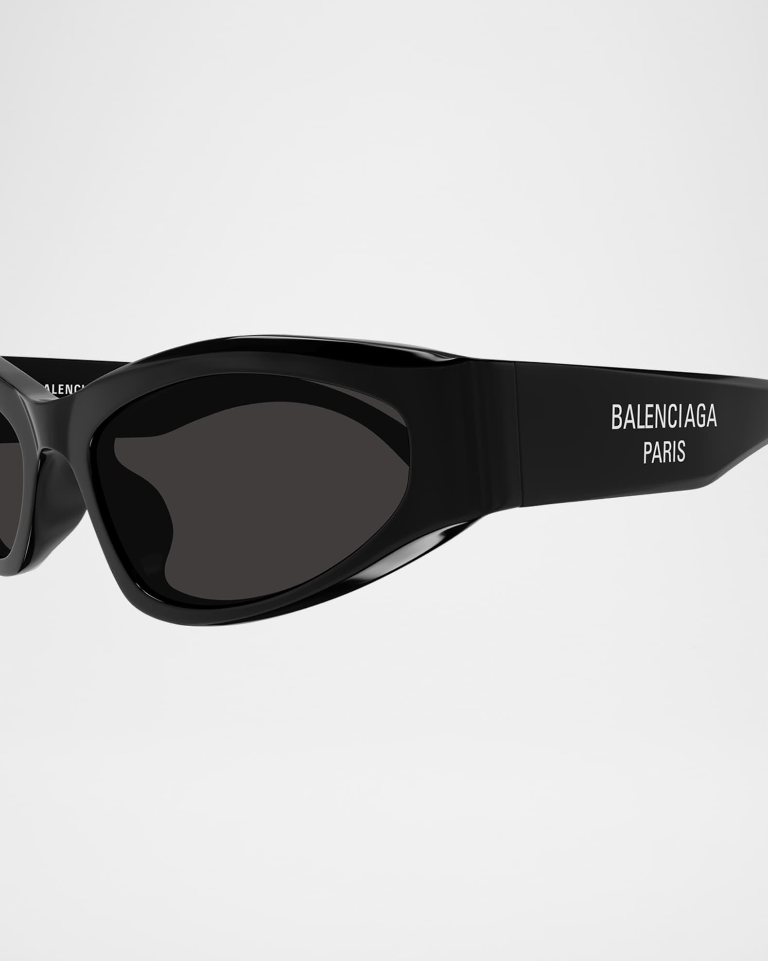 【U.S.K】BALENCIAGA レディース ブラックキャットアイ Balenciaga Cat-Eye Acetate Sunglasses | Neiman Marcus