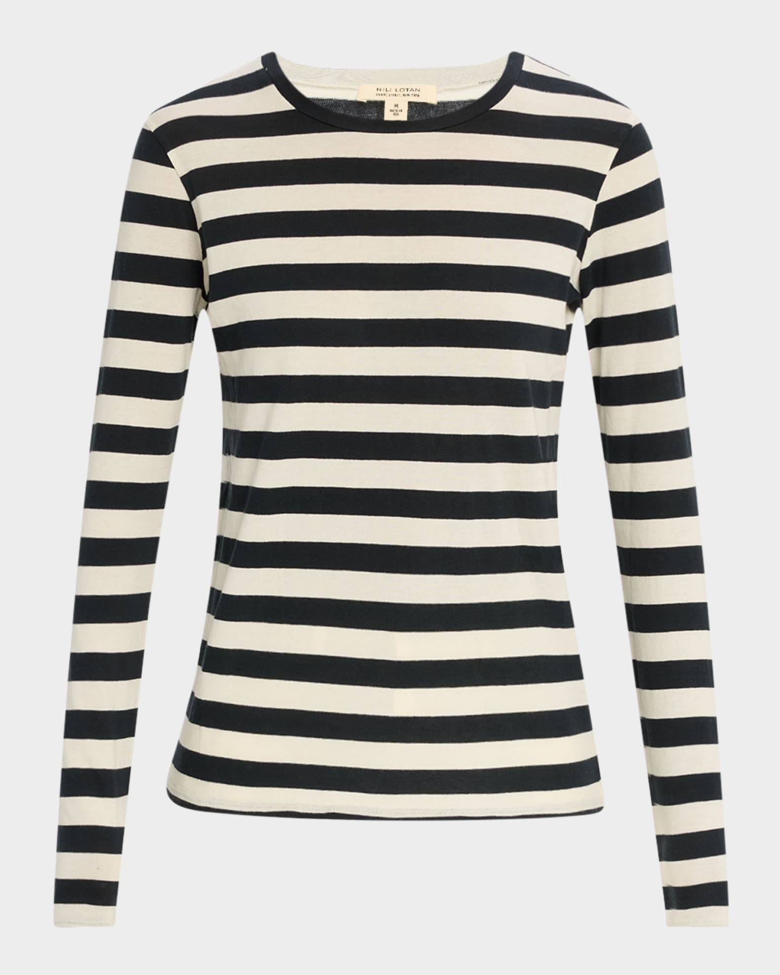 Striped Long Sleeve T-Shirt 0