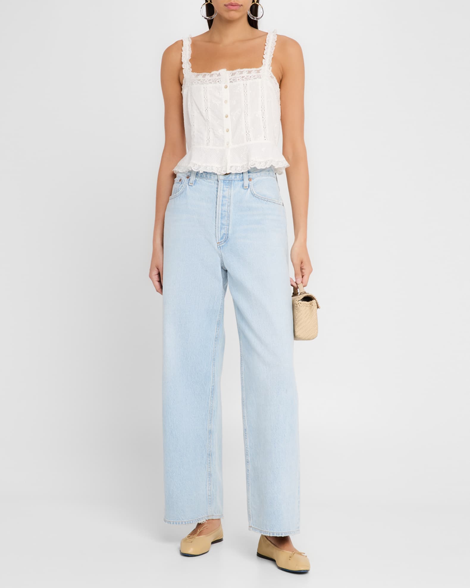 Vietta Lace-Trim Cami 1