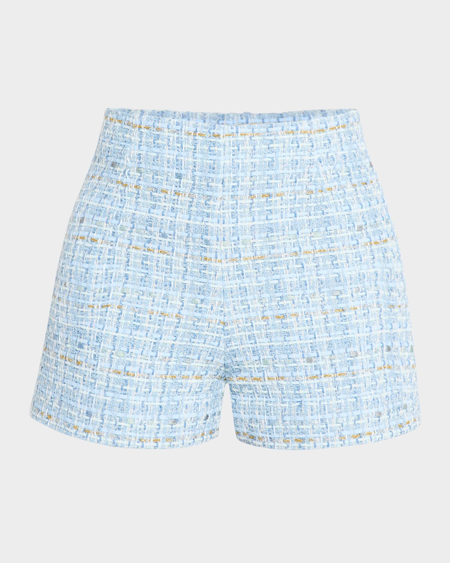 Danny Tailored Tweed Shorts 0
