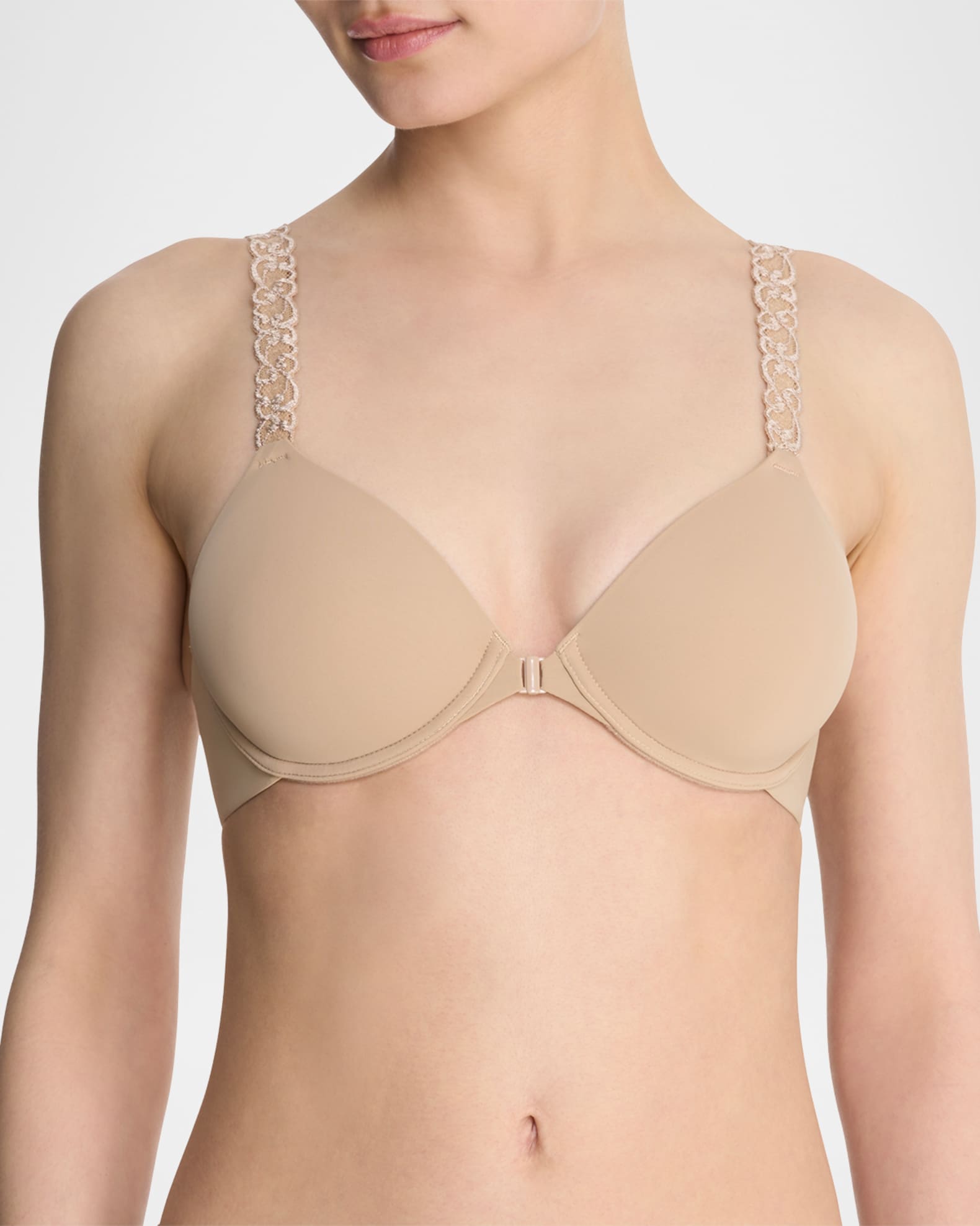 Pure Luxe Convertible Front-Closure Bra 1