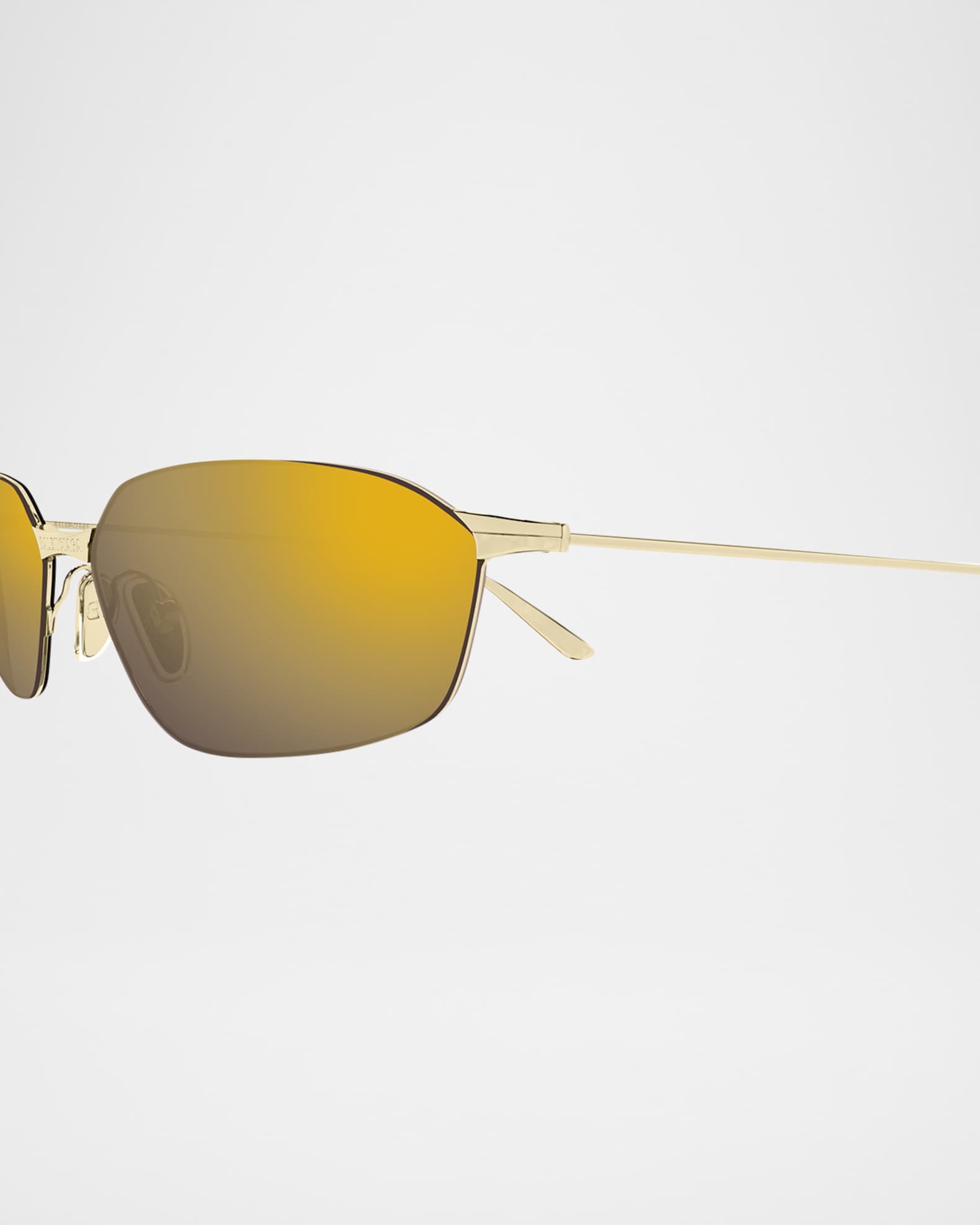 Balenciaga Metal Square Sunglasses | Neiman Marcus