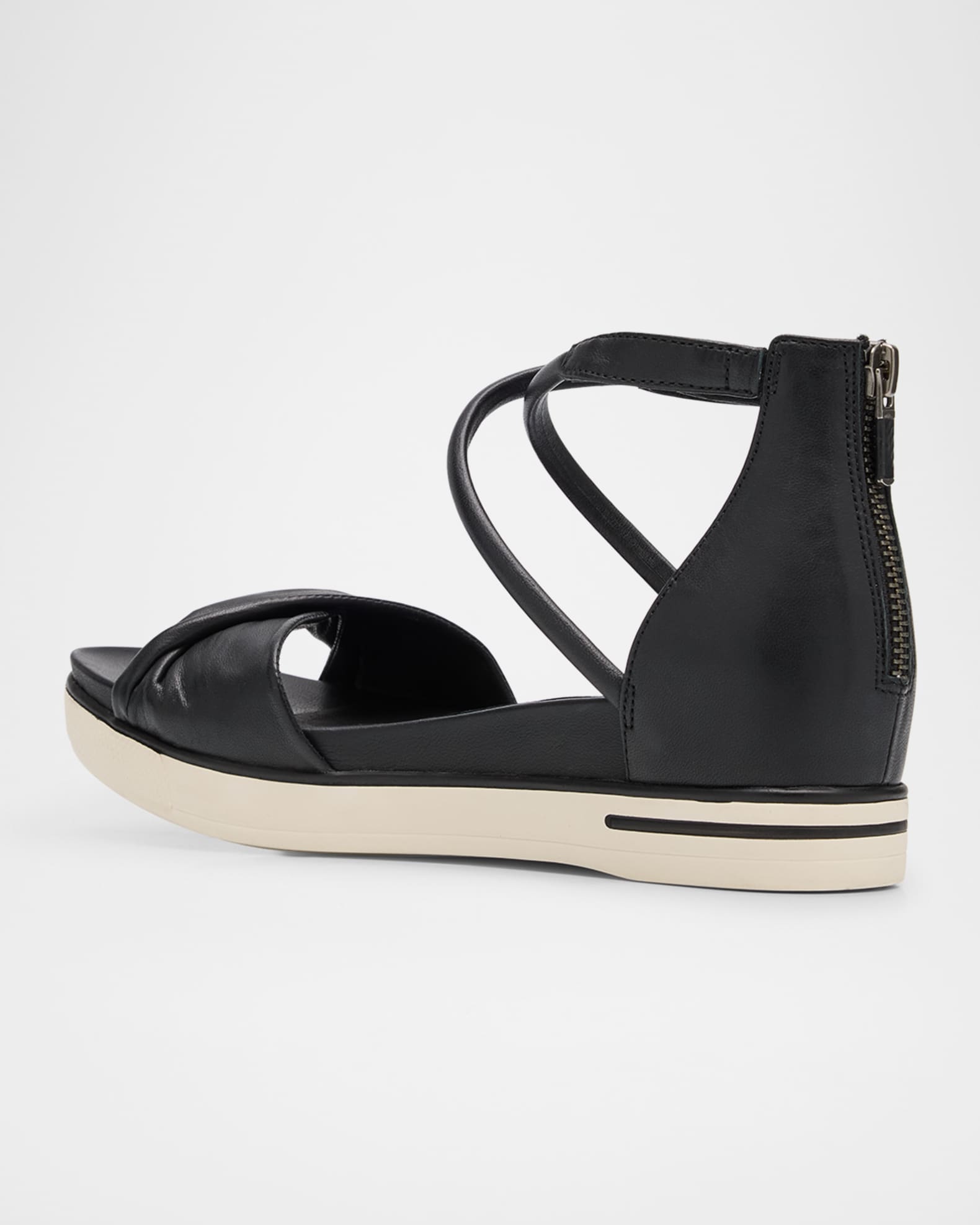 Suvi Crisscross Grip Wedge Sandals 1