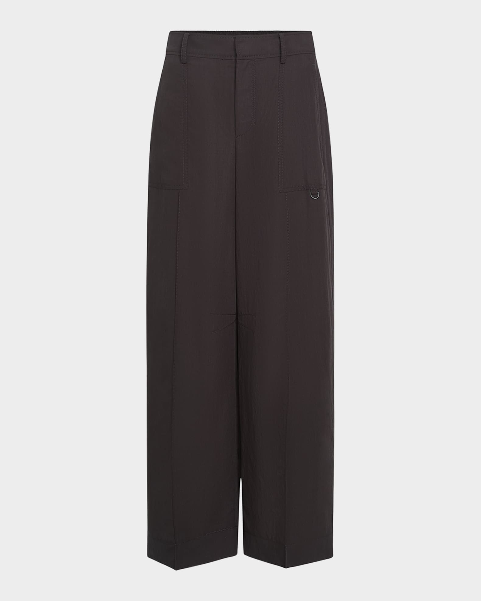 Mid-Rise Utility Pants 0