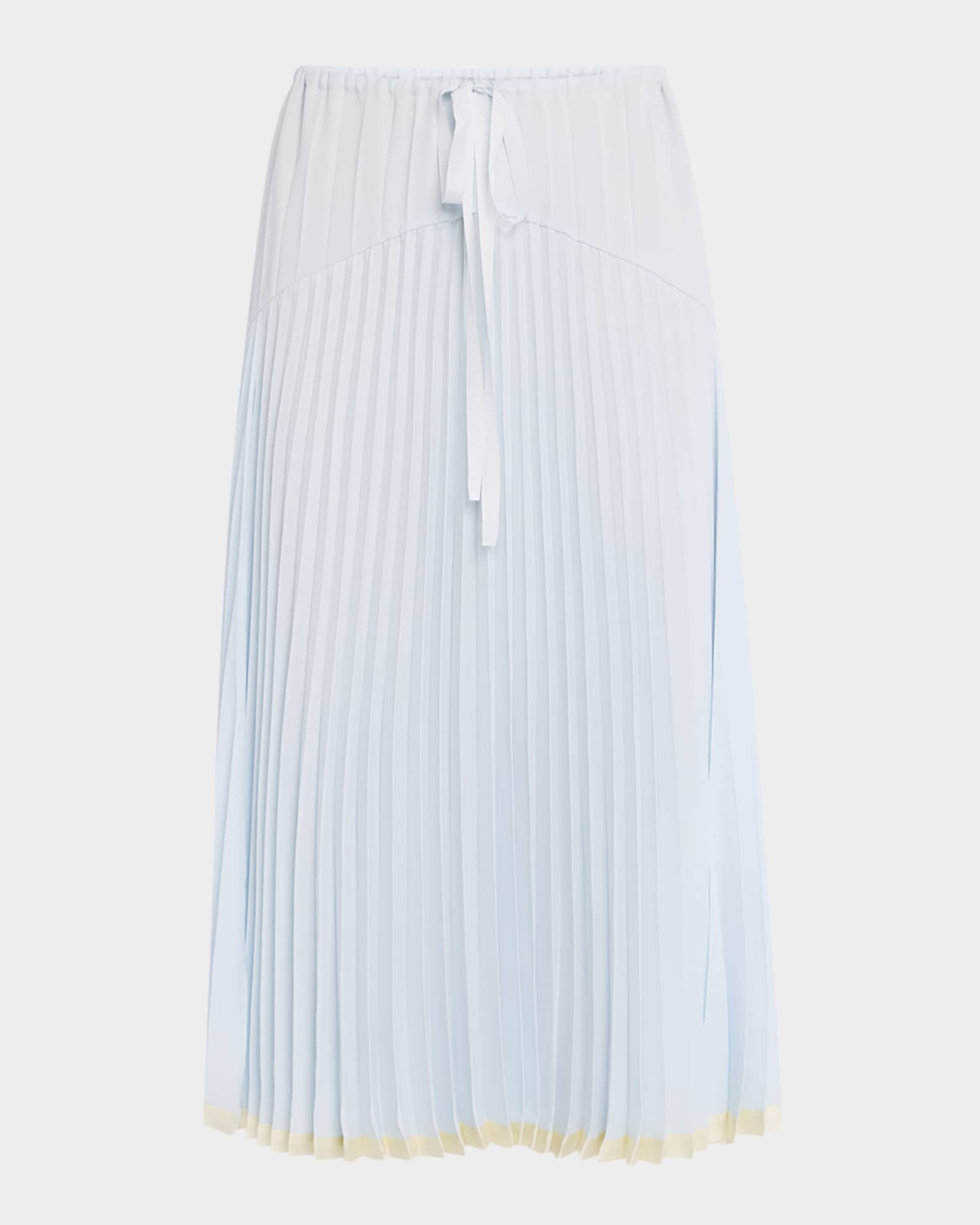 Pleated Midi Skirt 0