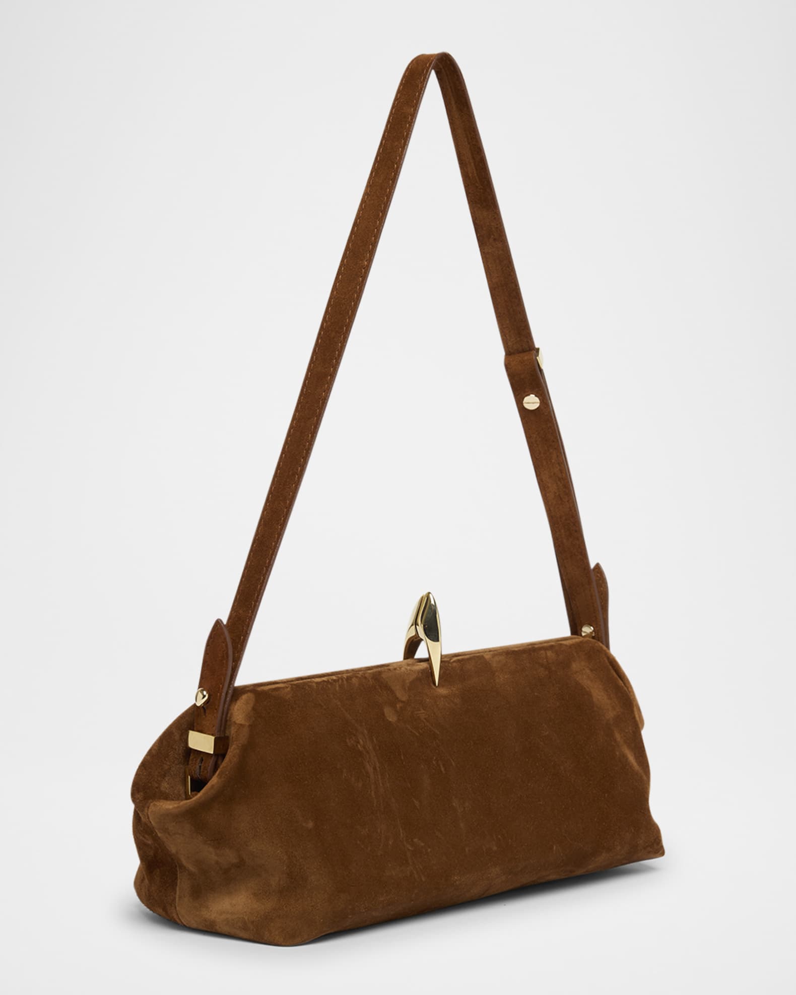 Sofia La Petite Suede Shoulder Bag 1