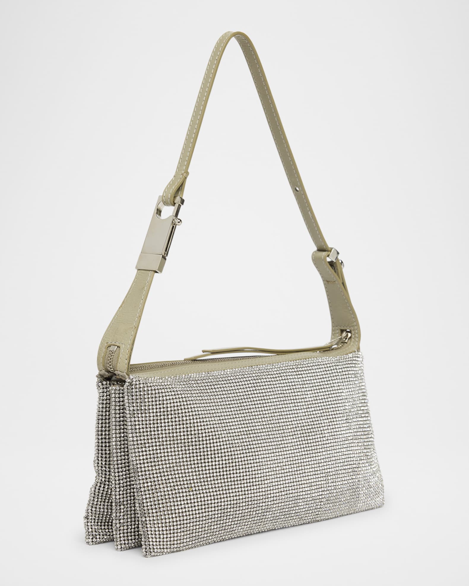 Syster Embellished Leather Shoulder Bag 1
