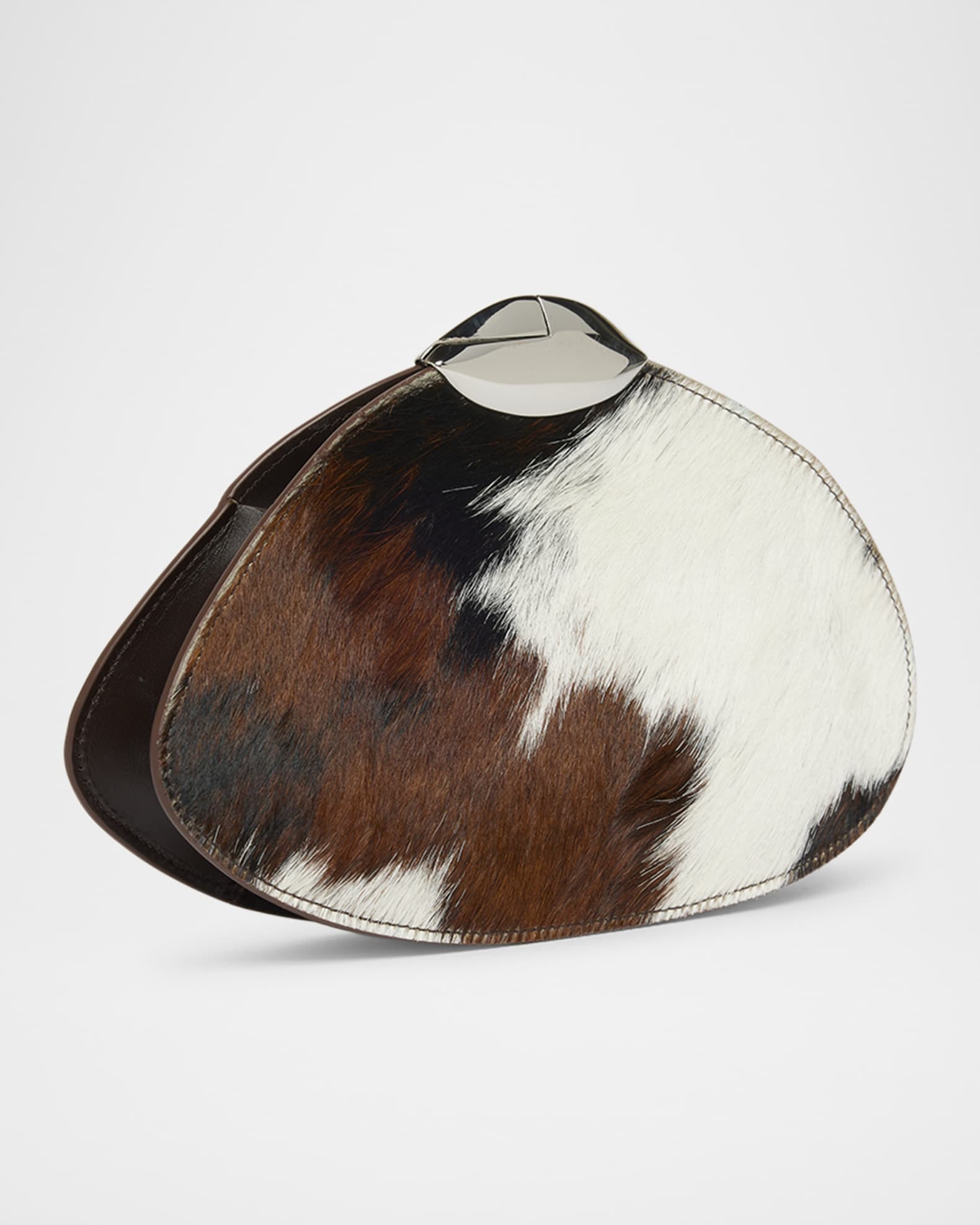 Belle de Jour Calf Hair Clutch Bag 1