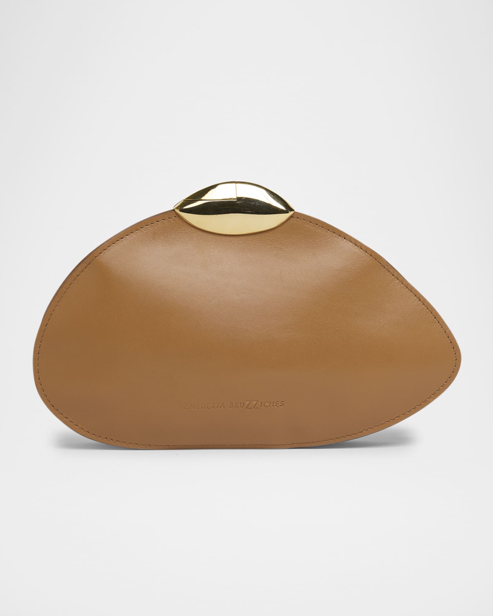 Belle de Jour Leather Clutch Bag 0