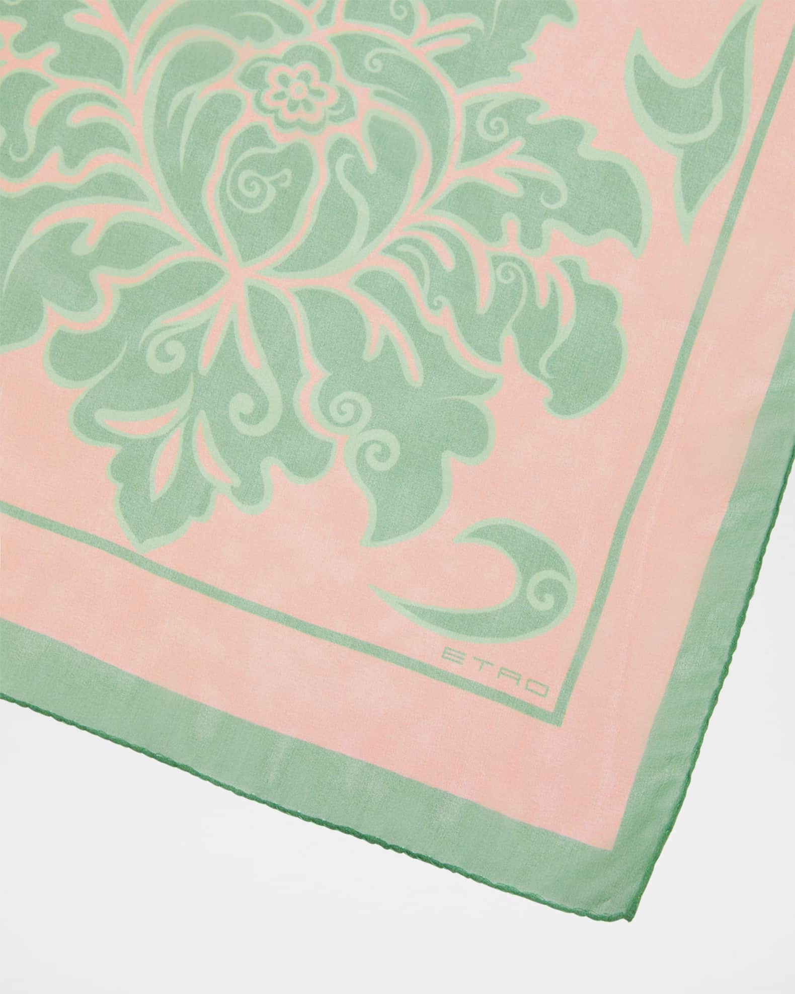 Tosca Floral-Print Silk Scarf 1