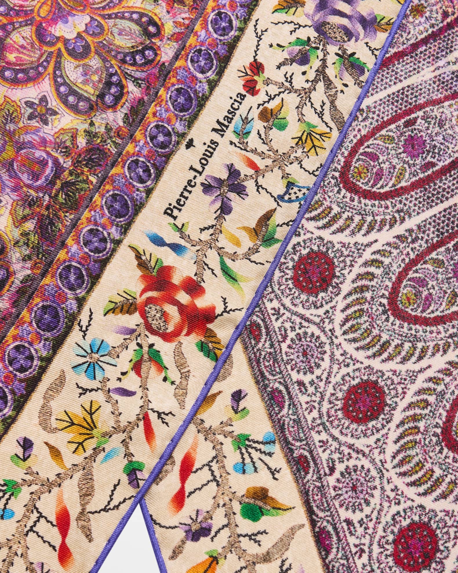 Silk Triangle Printed Scarf