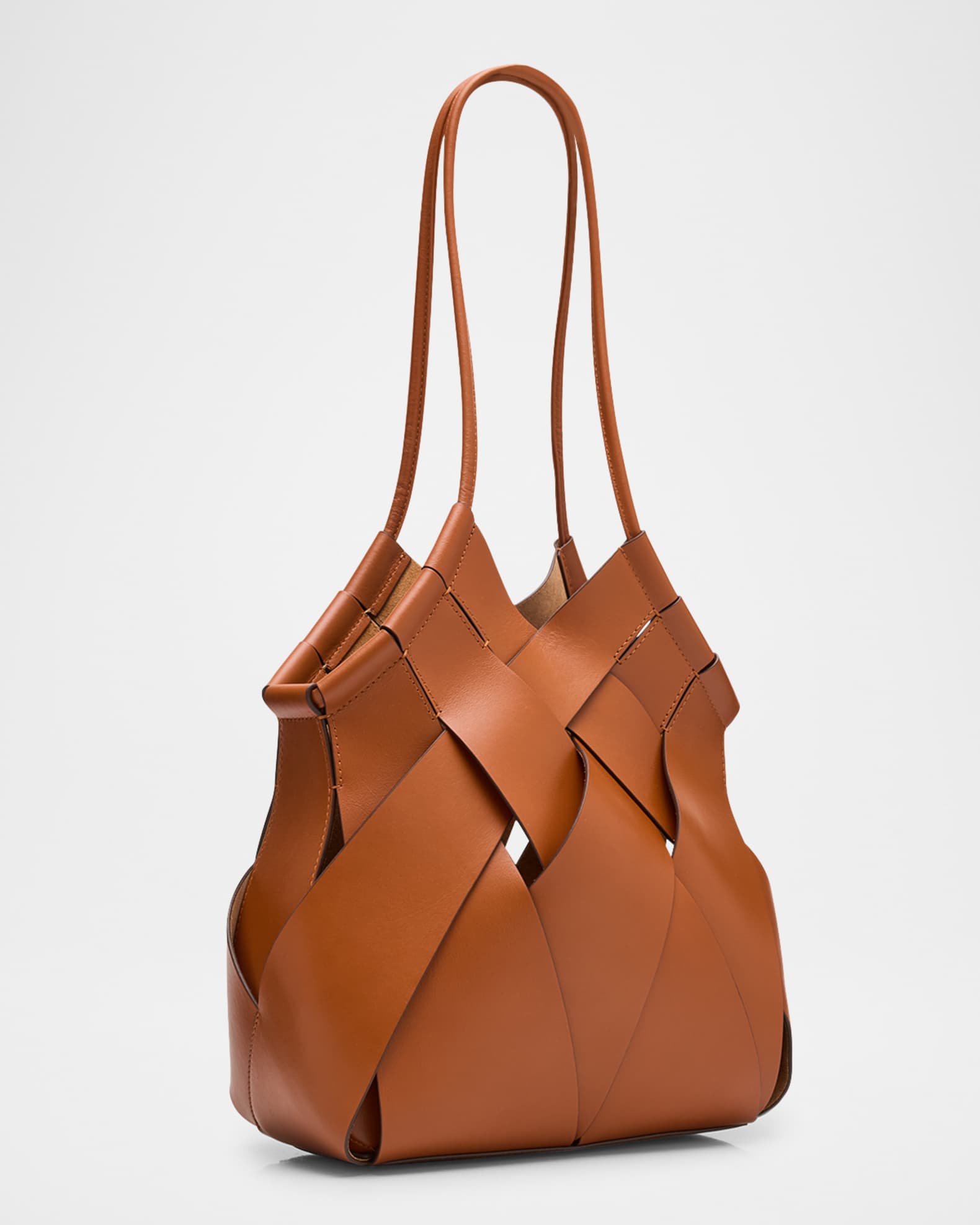 レビューの多い高評価商品特集！ Bag Tote Leather Woven Charlotte Johnson Ulla | Marcus Neiman ハンドバッグ