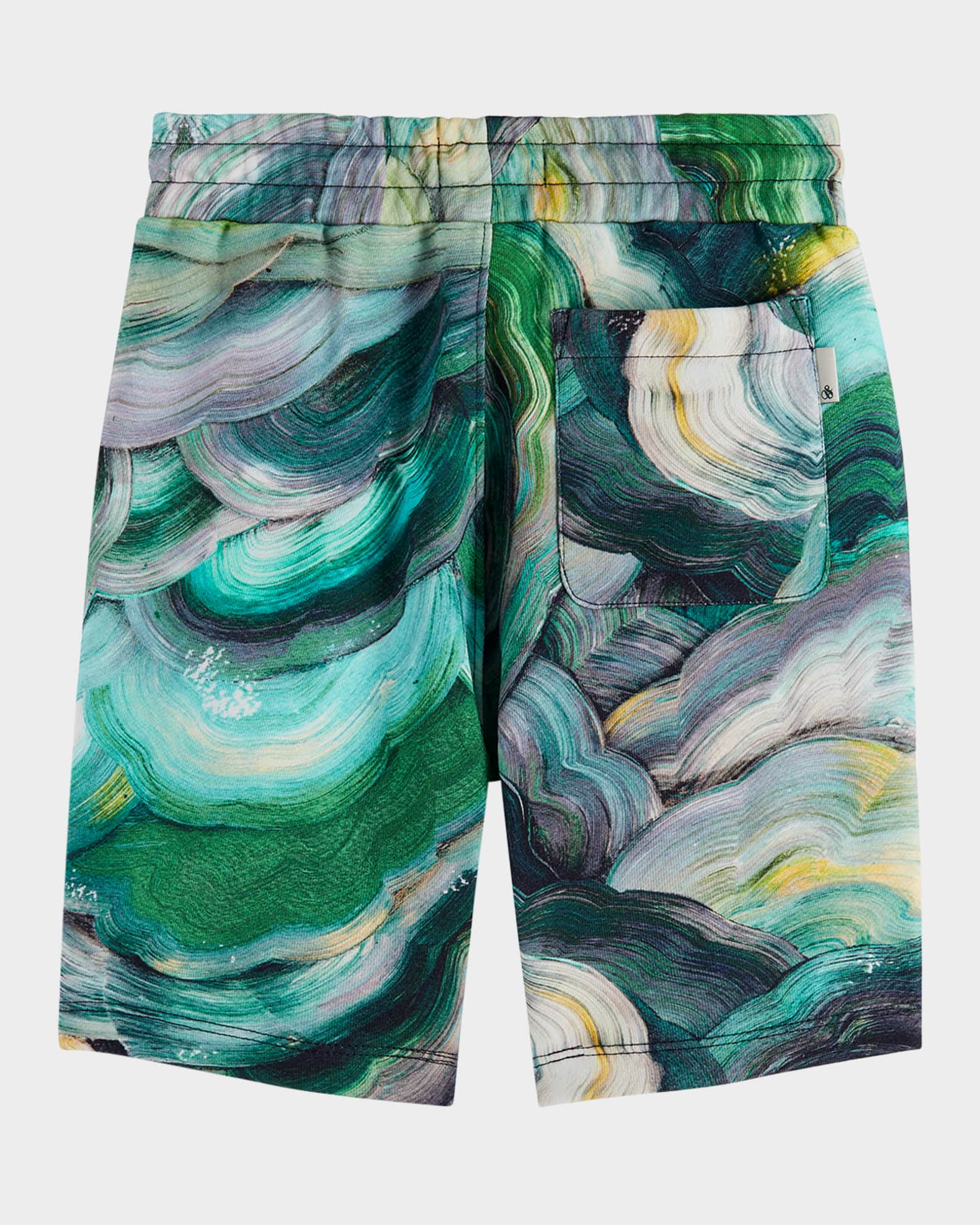 Boy's Abstract-Print Bermuda Shorts, Size 4-12 1