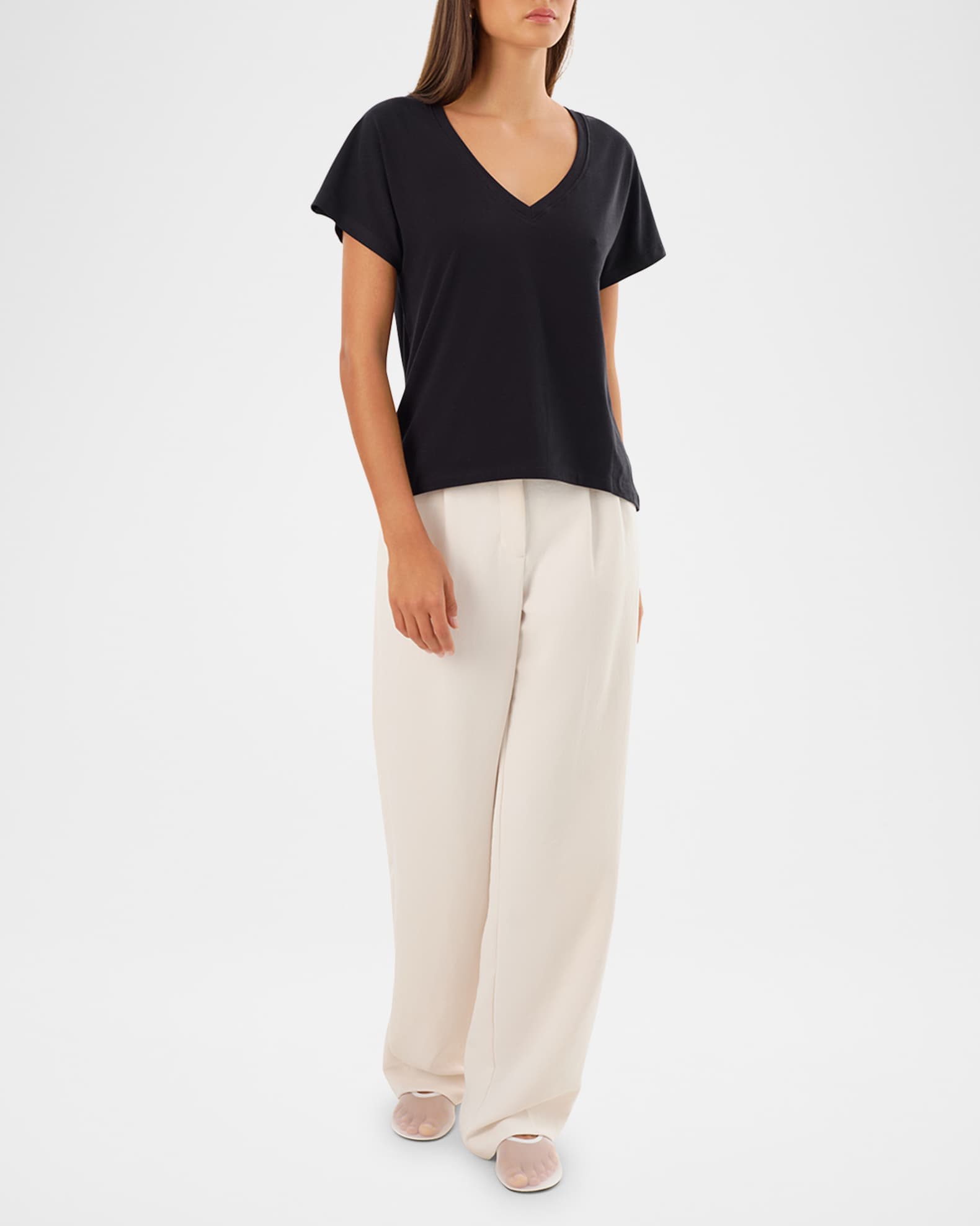 Nerea Jersey V-Neck Shirt 1