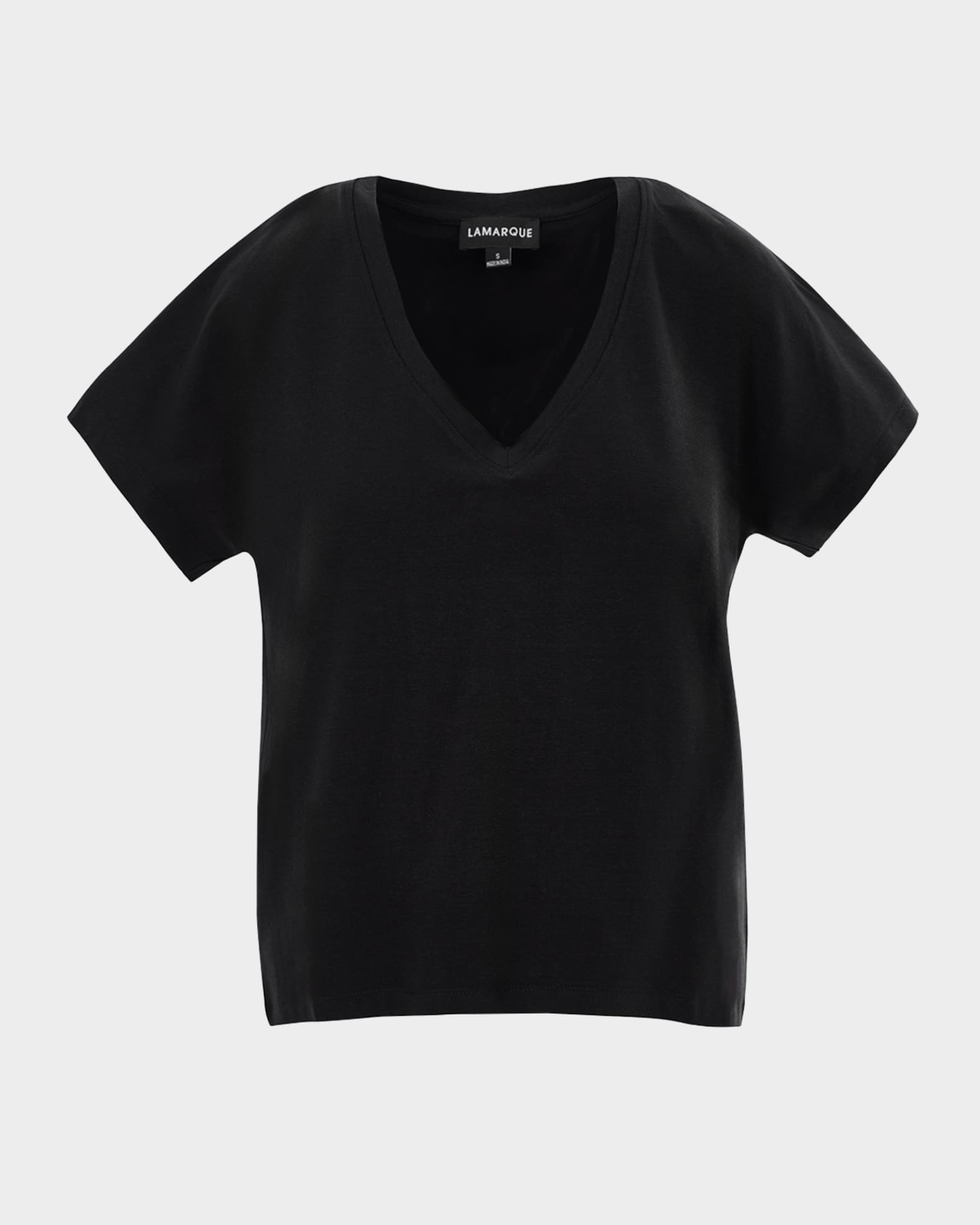 Nerea Jersey V-Neck Shirt 0