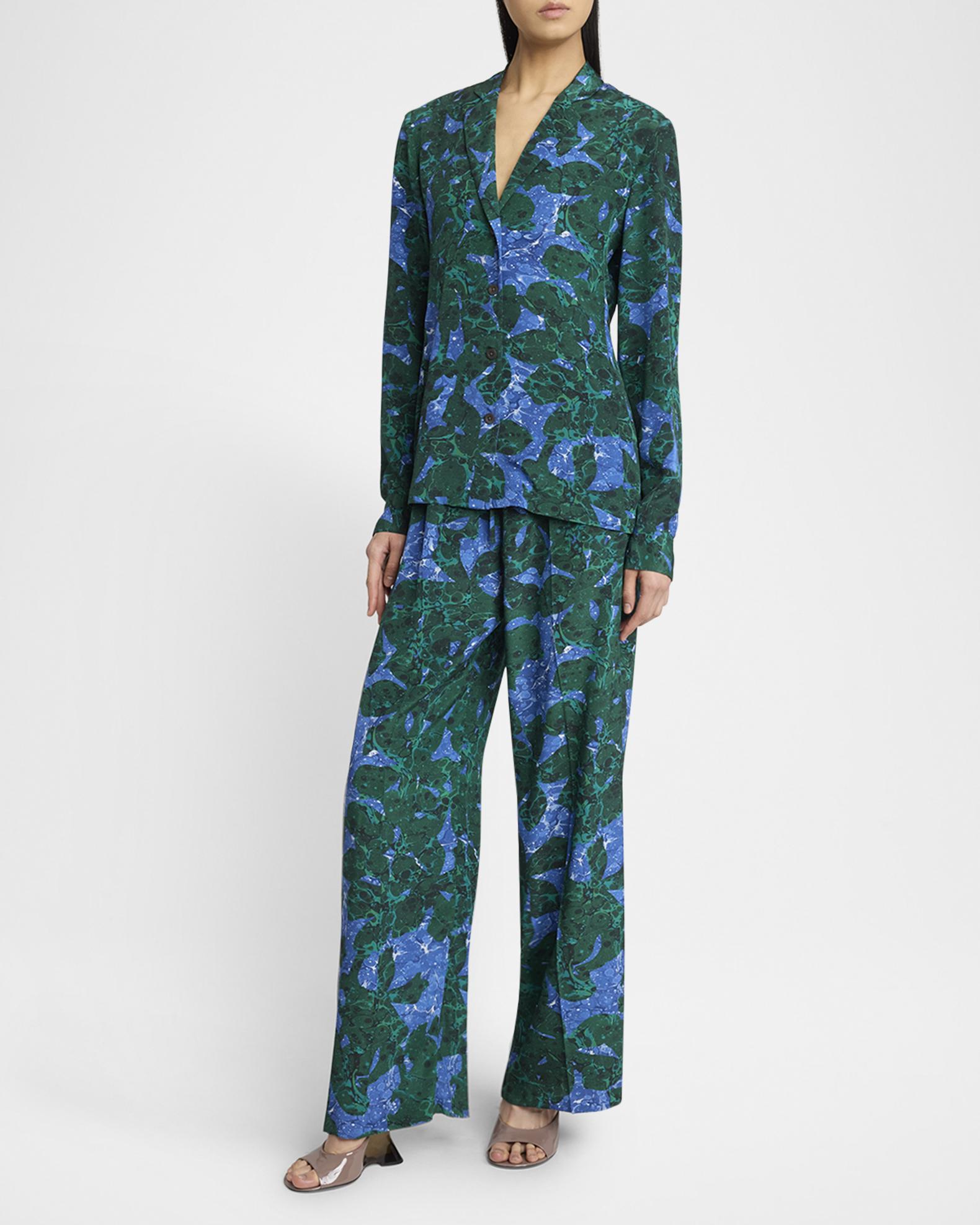 Printed Silk Suit | Neiman Marcus