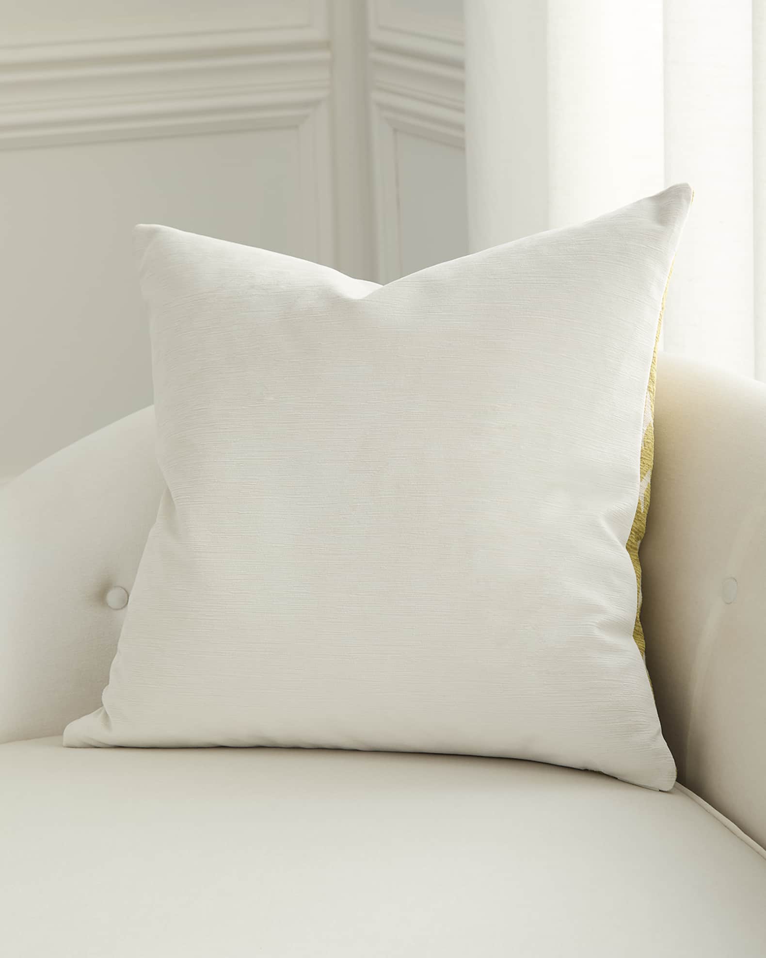 Hero Abstract Decorative Pillow, 24" Square 1