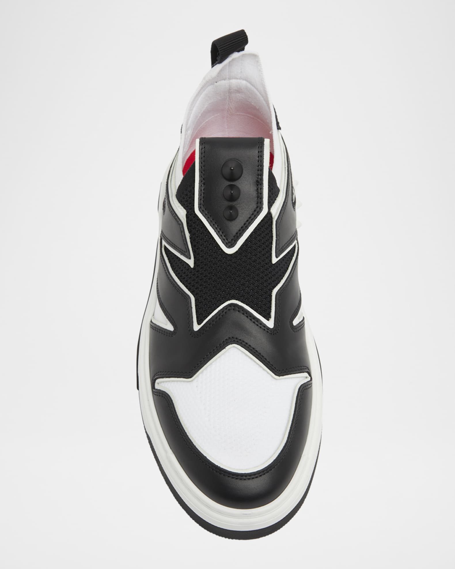 ChristianLouboutinスニーカーAstroflashメッシュレザースパイク Astroflash - Sneakers - Calf leather and fabric - Tropical