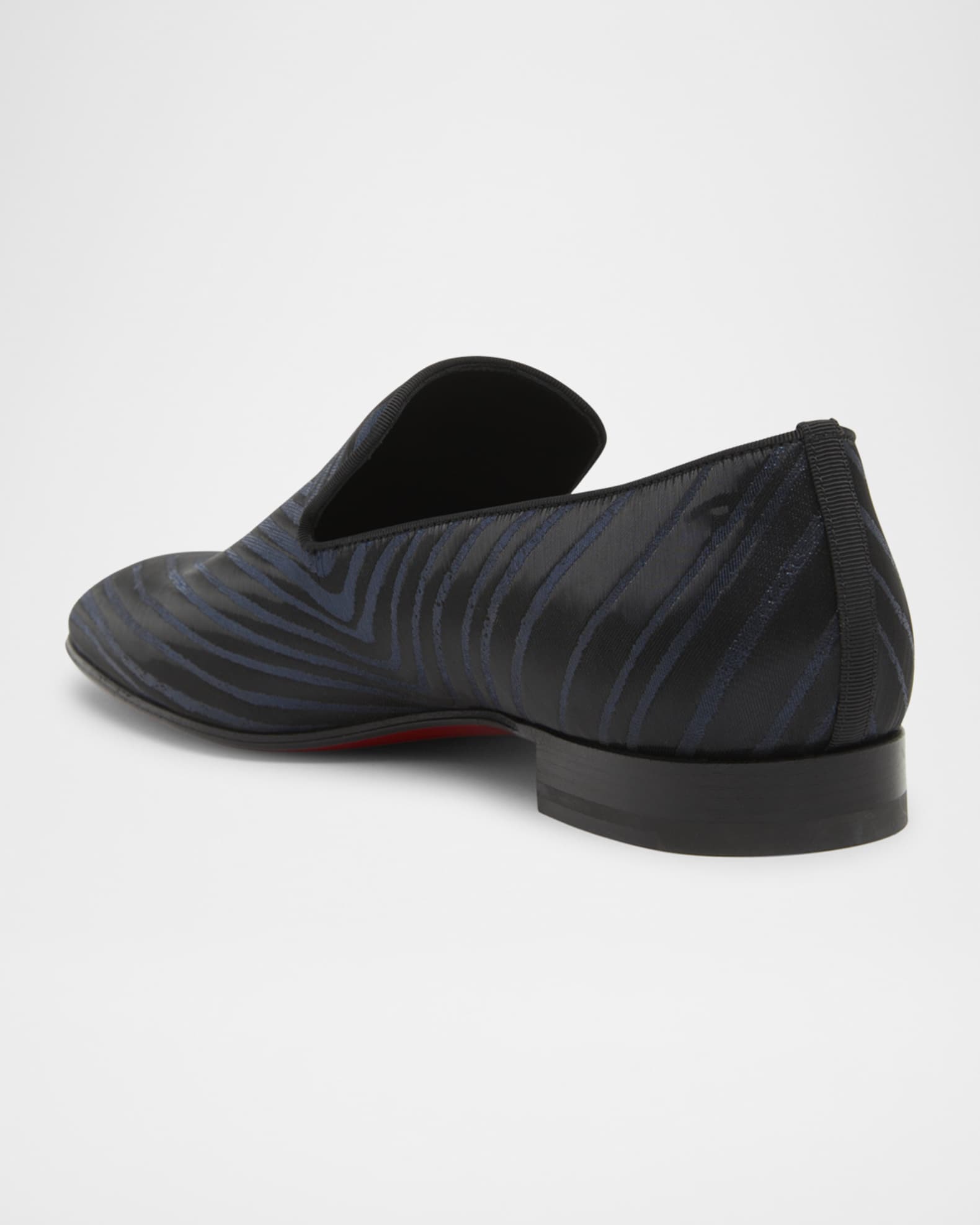 Men's Dandelion Red-Sole Jacquard Loafers 1