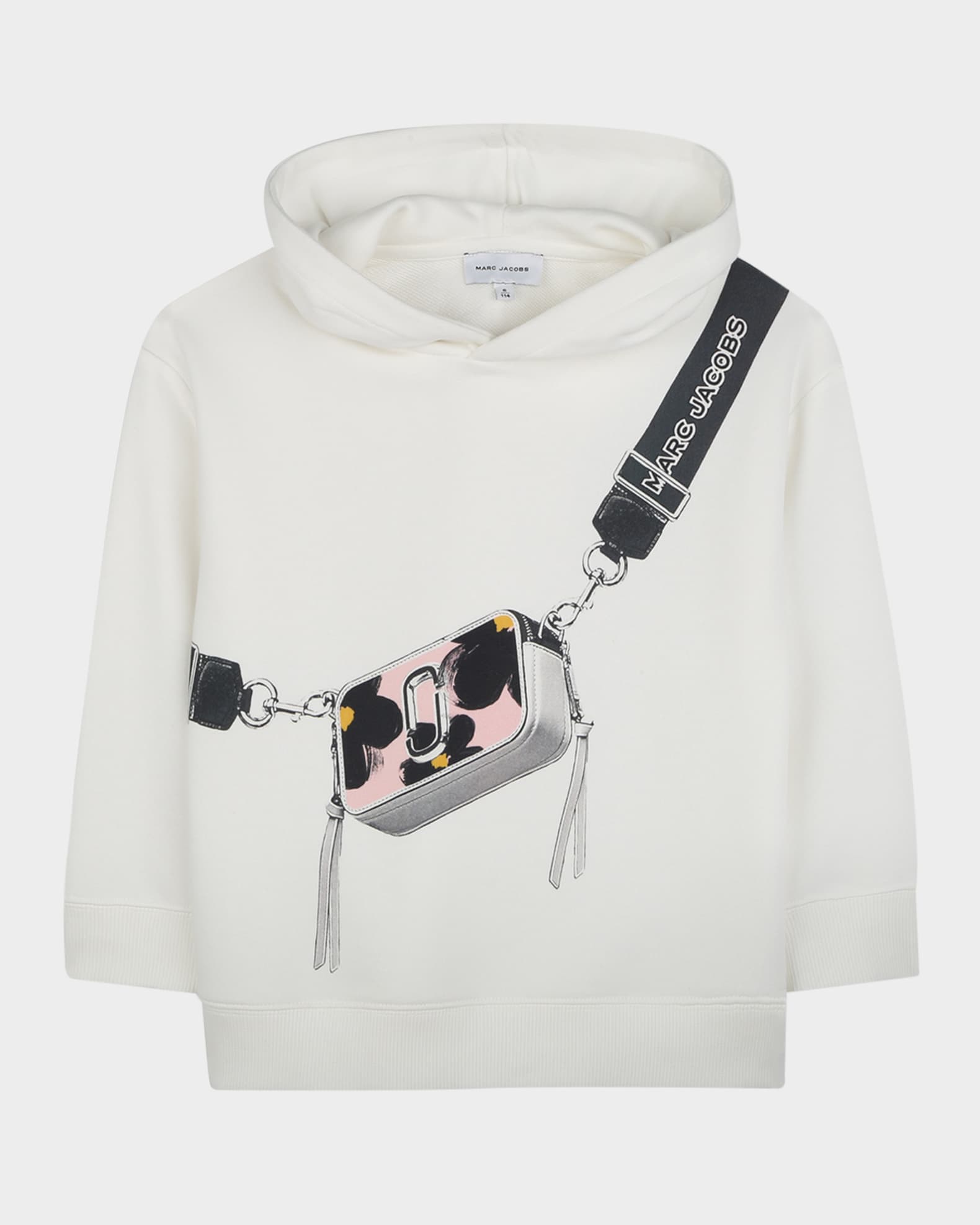 Kid's Graphic Print French Terry Hoodie 0
