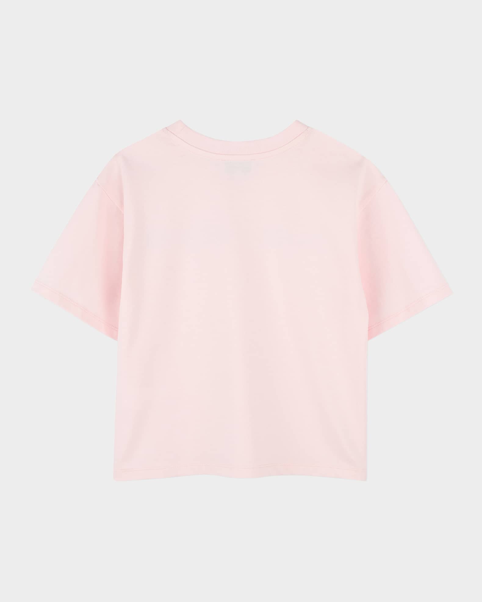 Girl's Rhinestone Logo Cotton Jersey Tee 1
