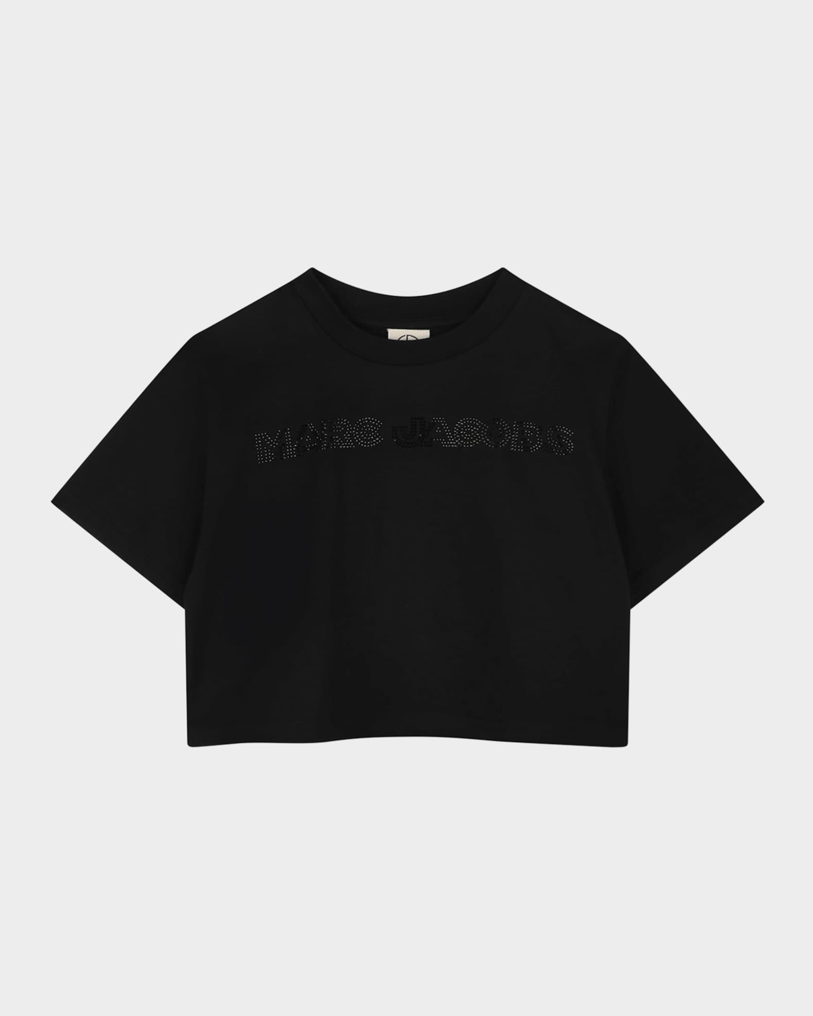 Kid's Rhinestone Logo Cotton Jersey T-Shirt, Size 2-4 0
