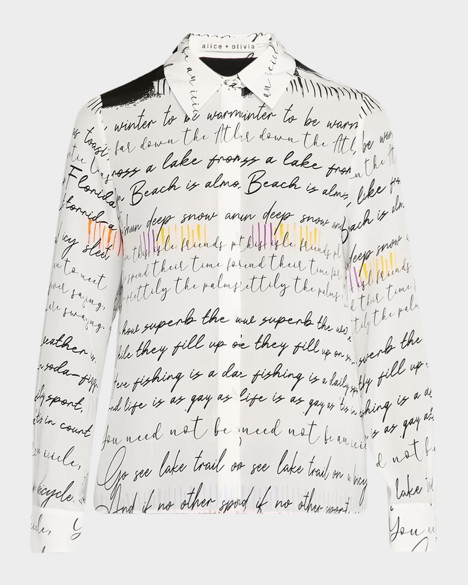 Rhythm Willa Silk Placket Top 0