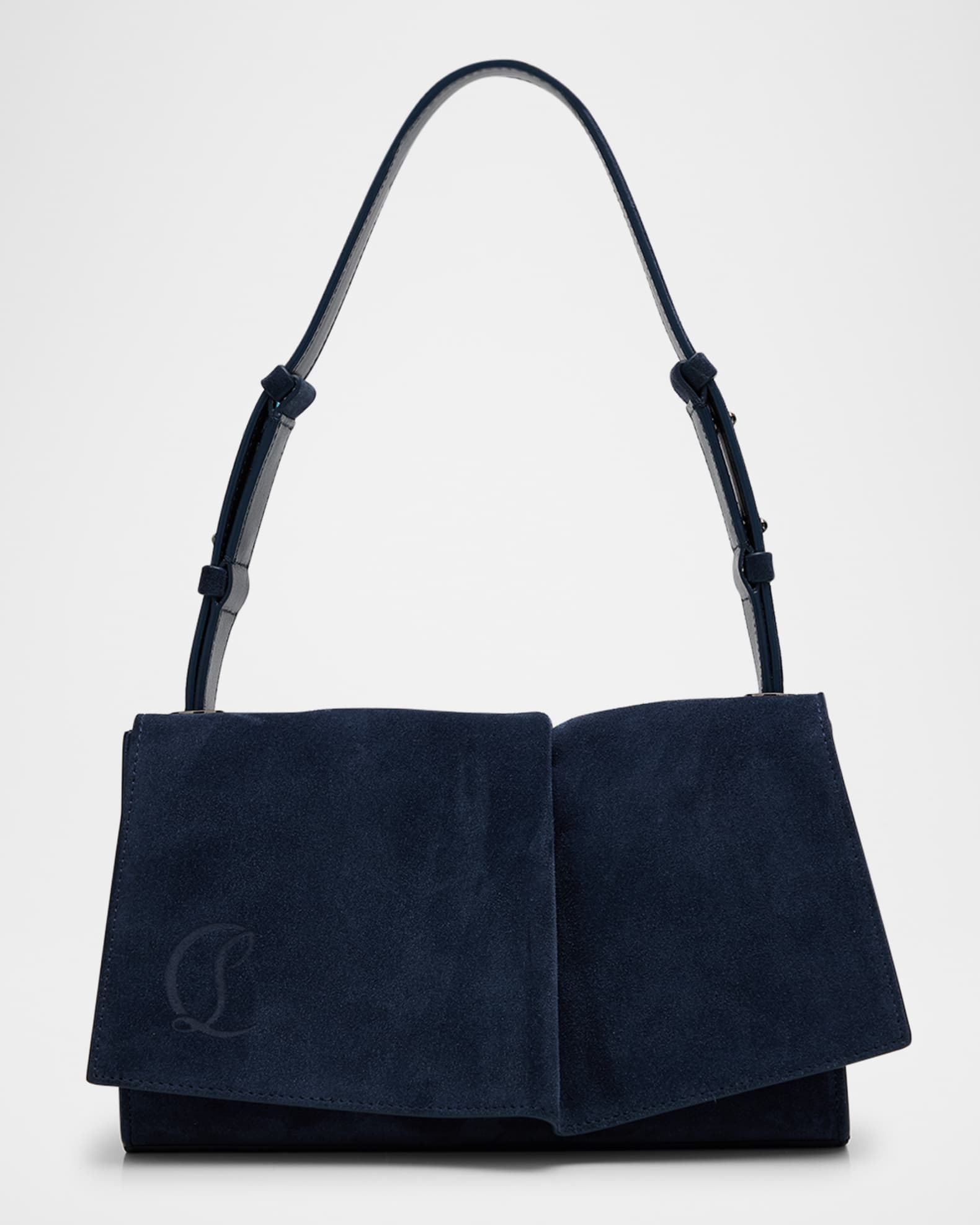 バッグ・カバンその他 Christian Louboutin Baggy small beige shoulder bag in suede Baggy Small suede shoulder bag in beige - Christian