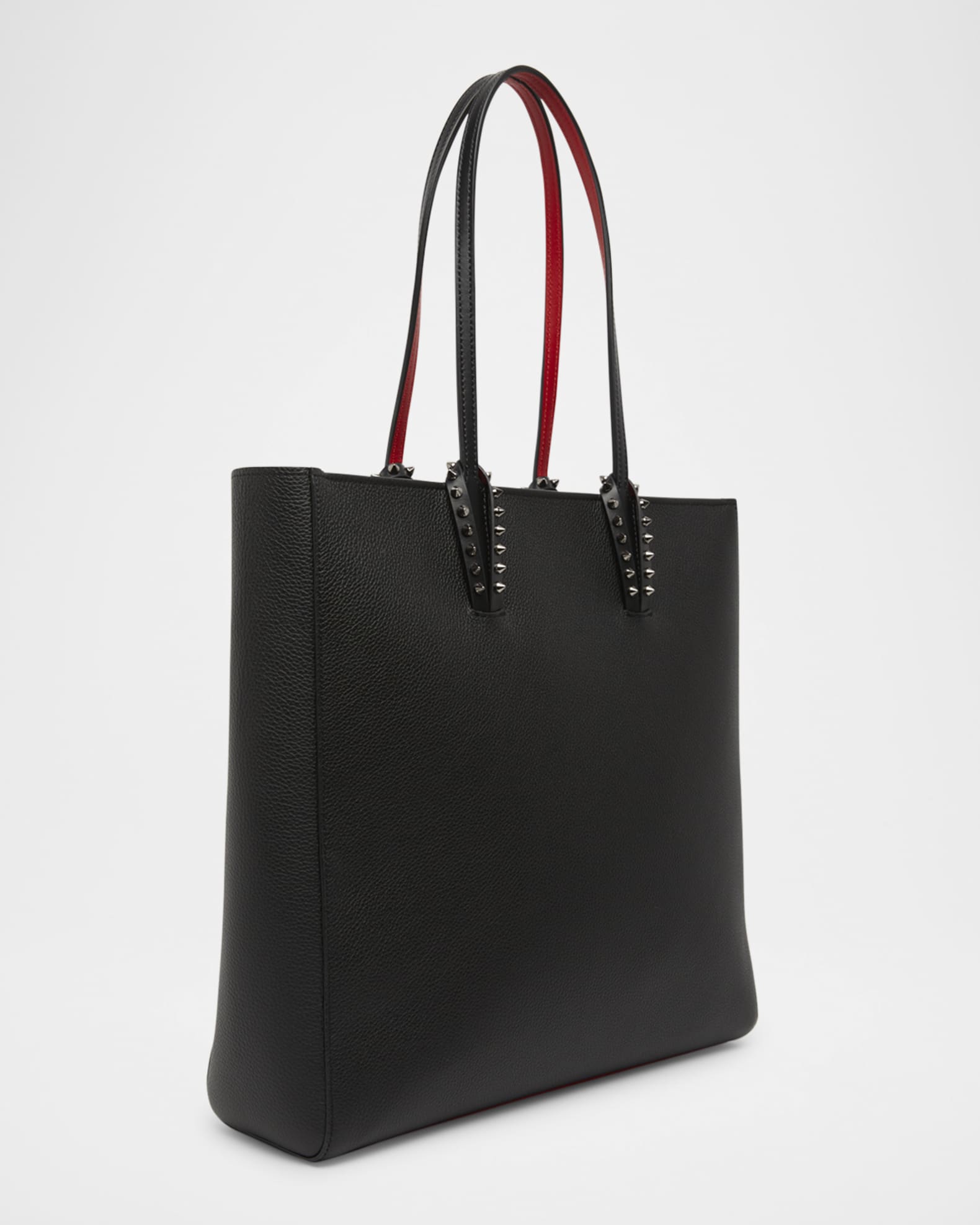 Christian Louboutin Cabata Empire Spike Tote Bag in Leather