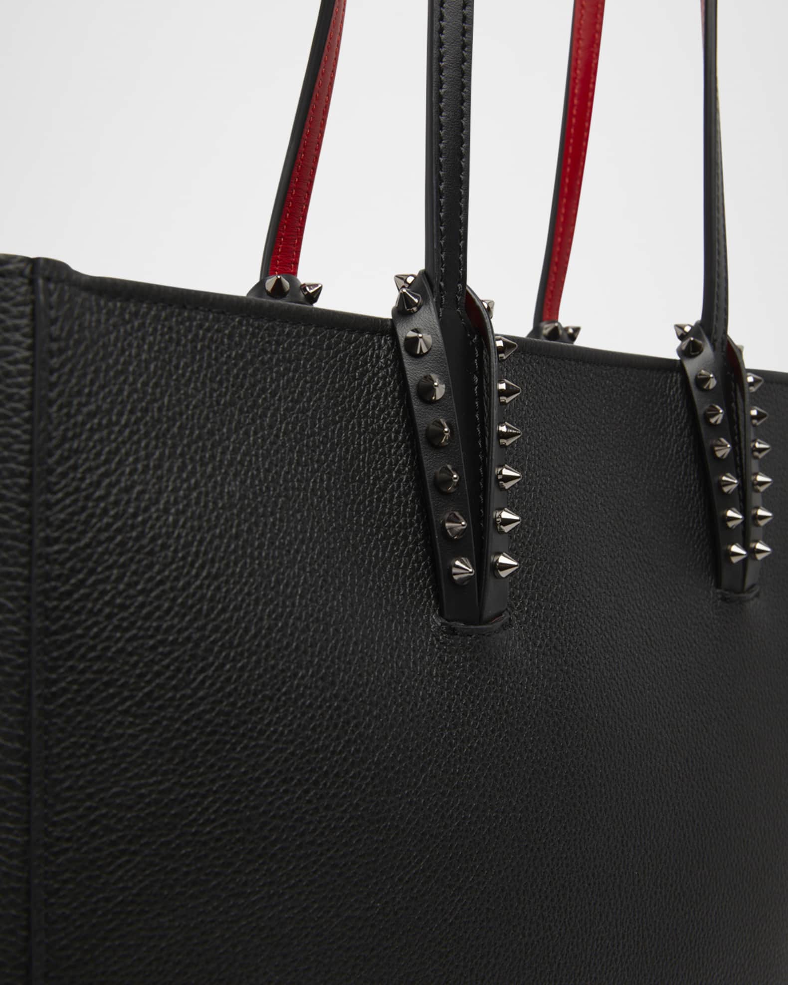 【関税込み】CABATA SOFT LARGE CALF EMPIRE Cabata large - Tote bag - Calf leather and spikes - Black