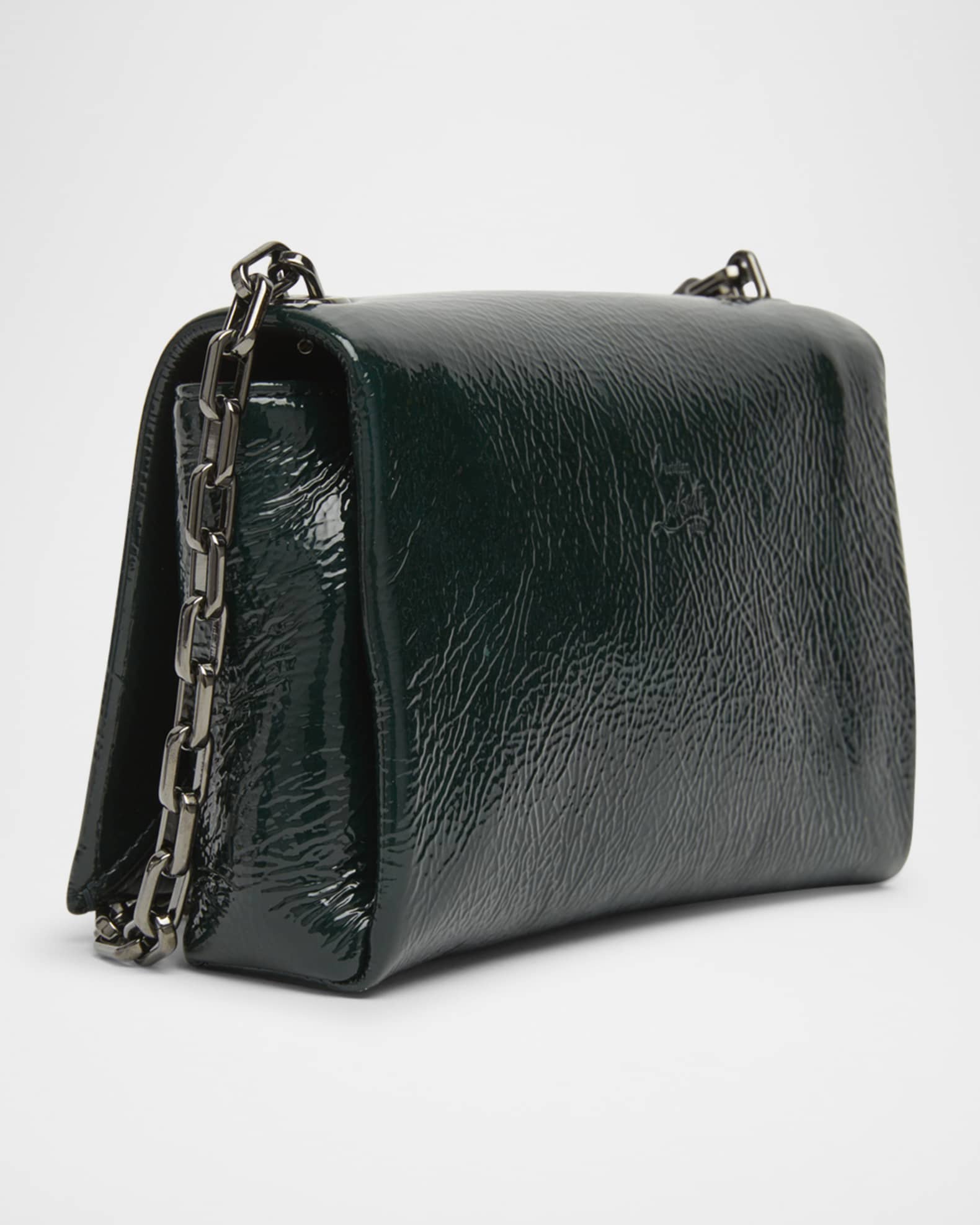 Loubi54 Small Clutch Bag in Naplak Leather 1