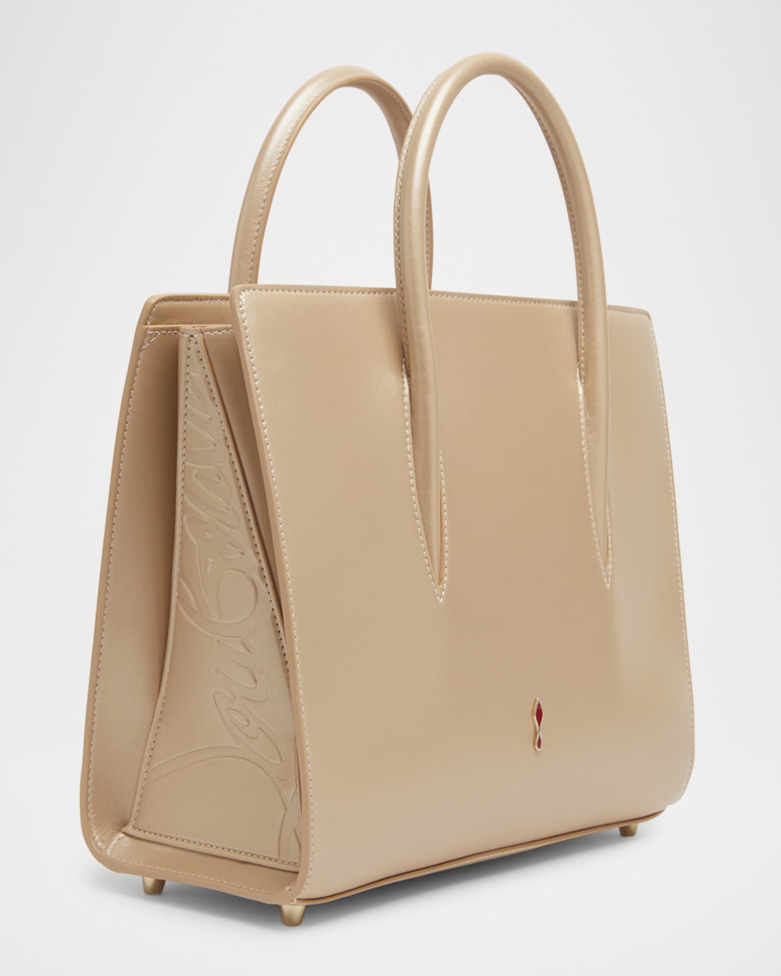 Paloma Medium Loubinthesky Tote Bag in Leather 1