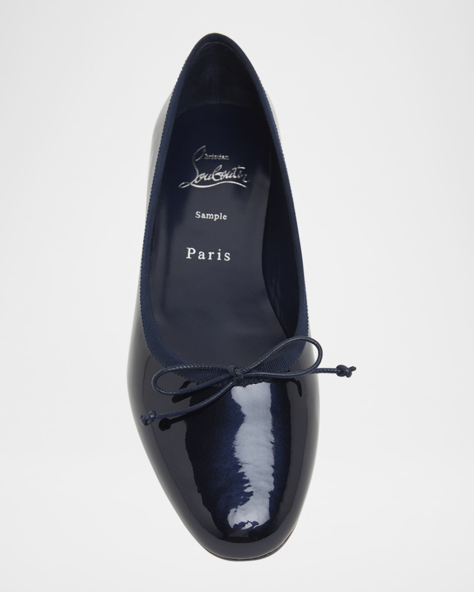 Christian Louboutin Sweetie Jane Patent Red Sole Ballerina