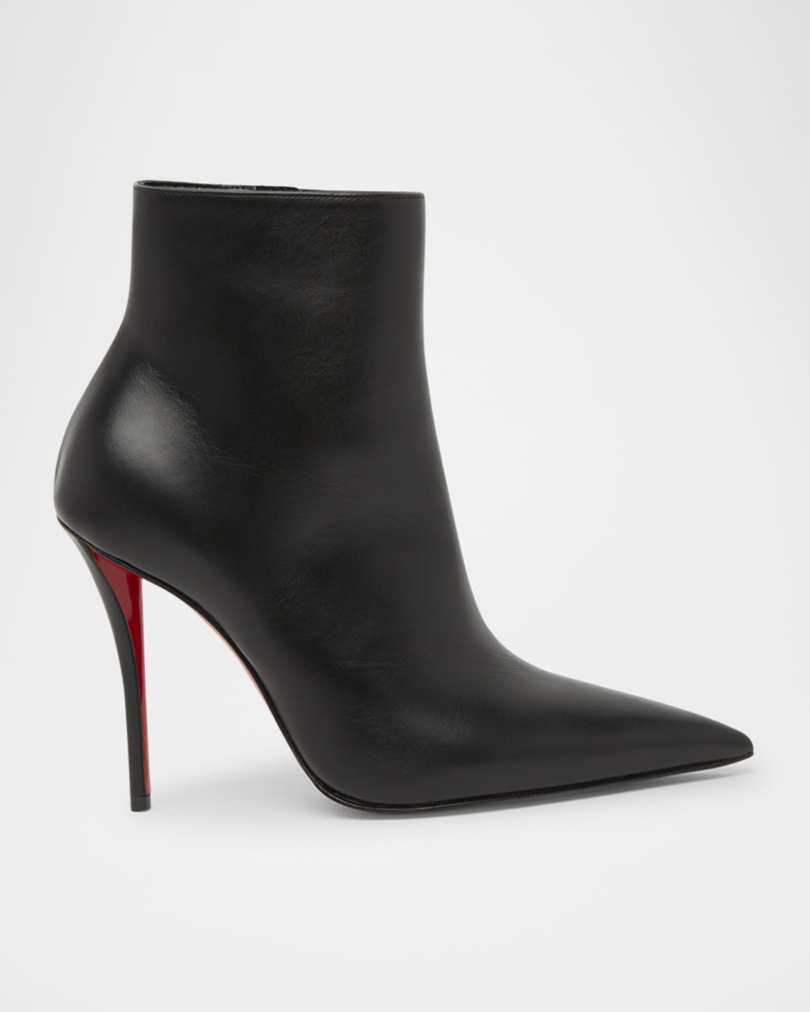 Miss Z Leather Red Sole Booties 0