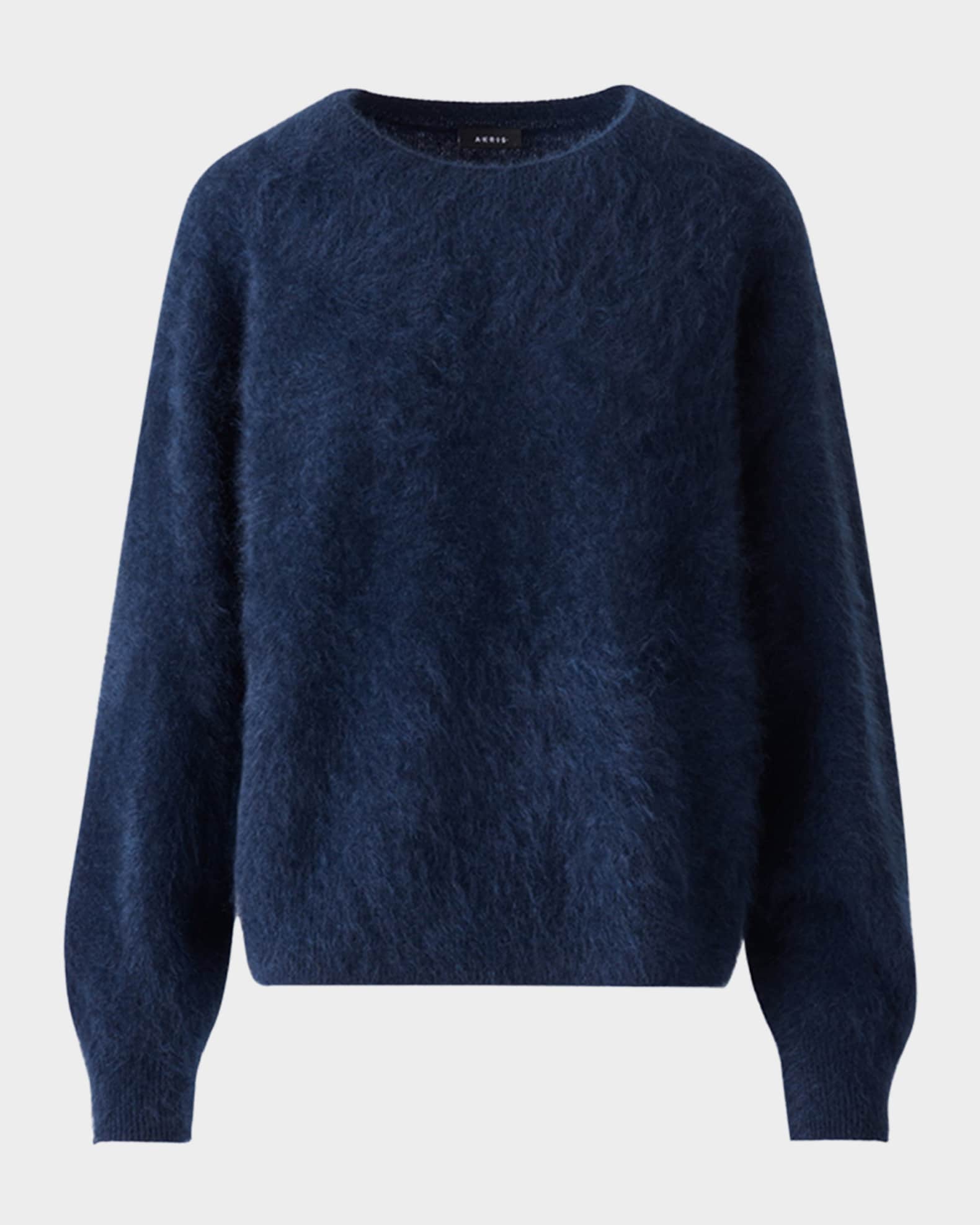 Brushed Cashmere Crewneck Sweater 0