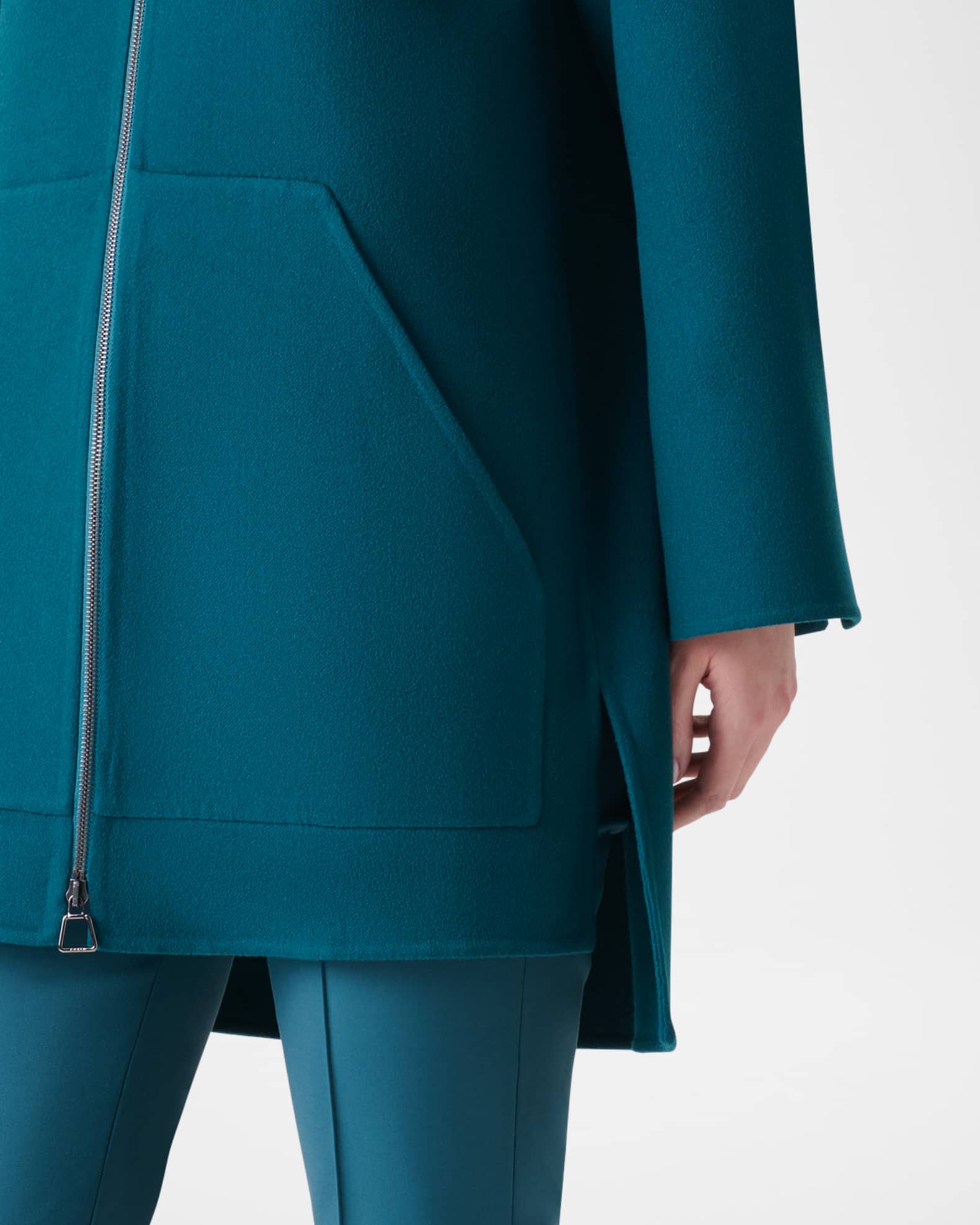 Akris Fabiola Double-Face Cashmere Coat | Neiman Marcus