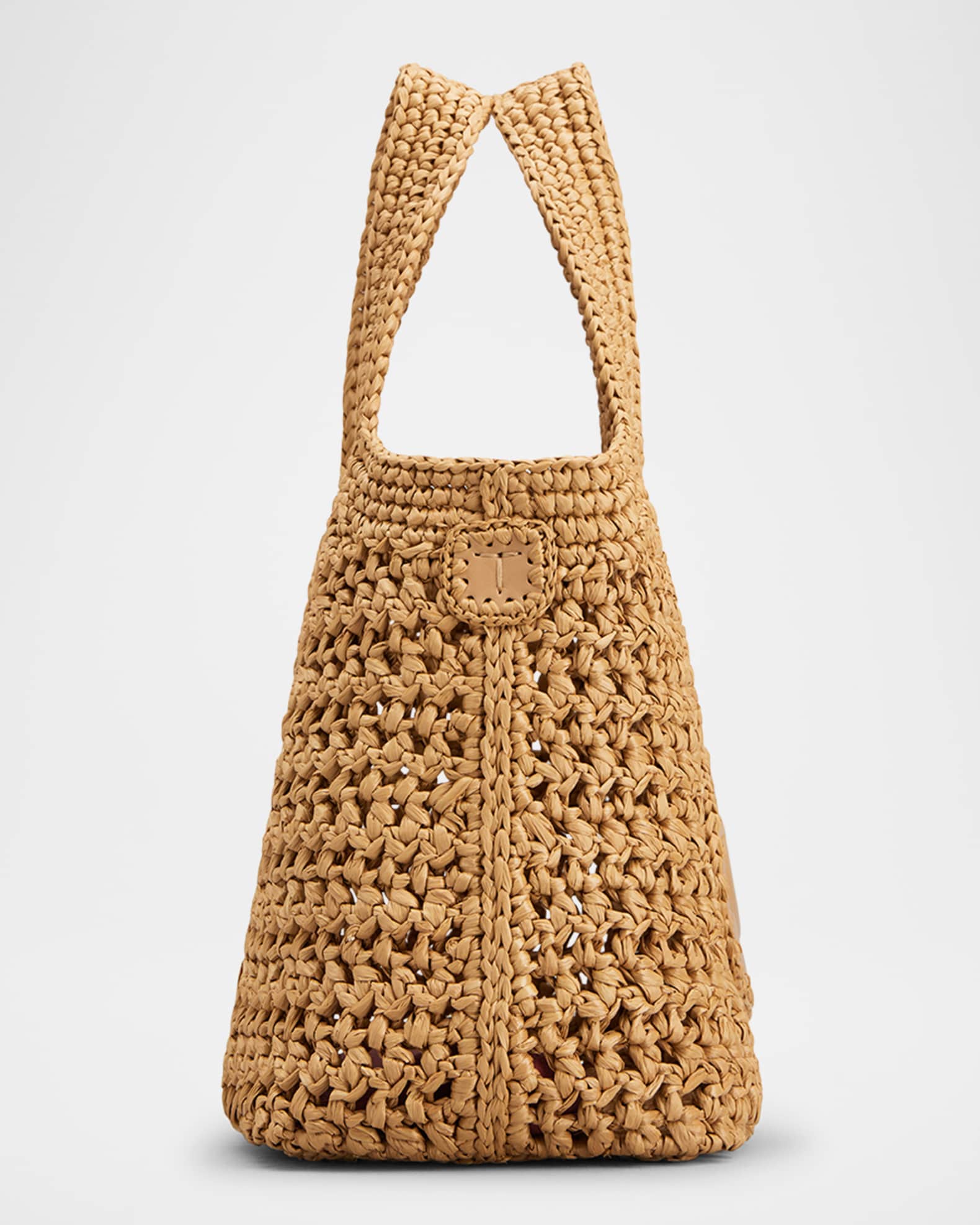 Mini Crochet Top-Handle Bag 1