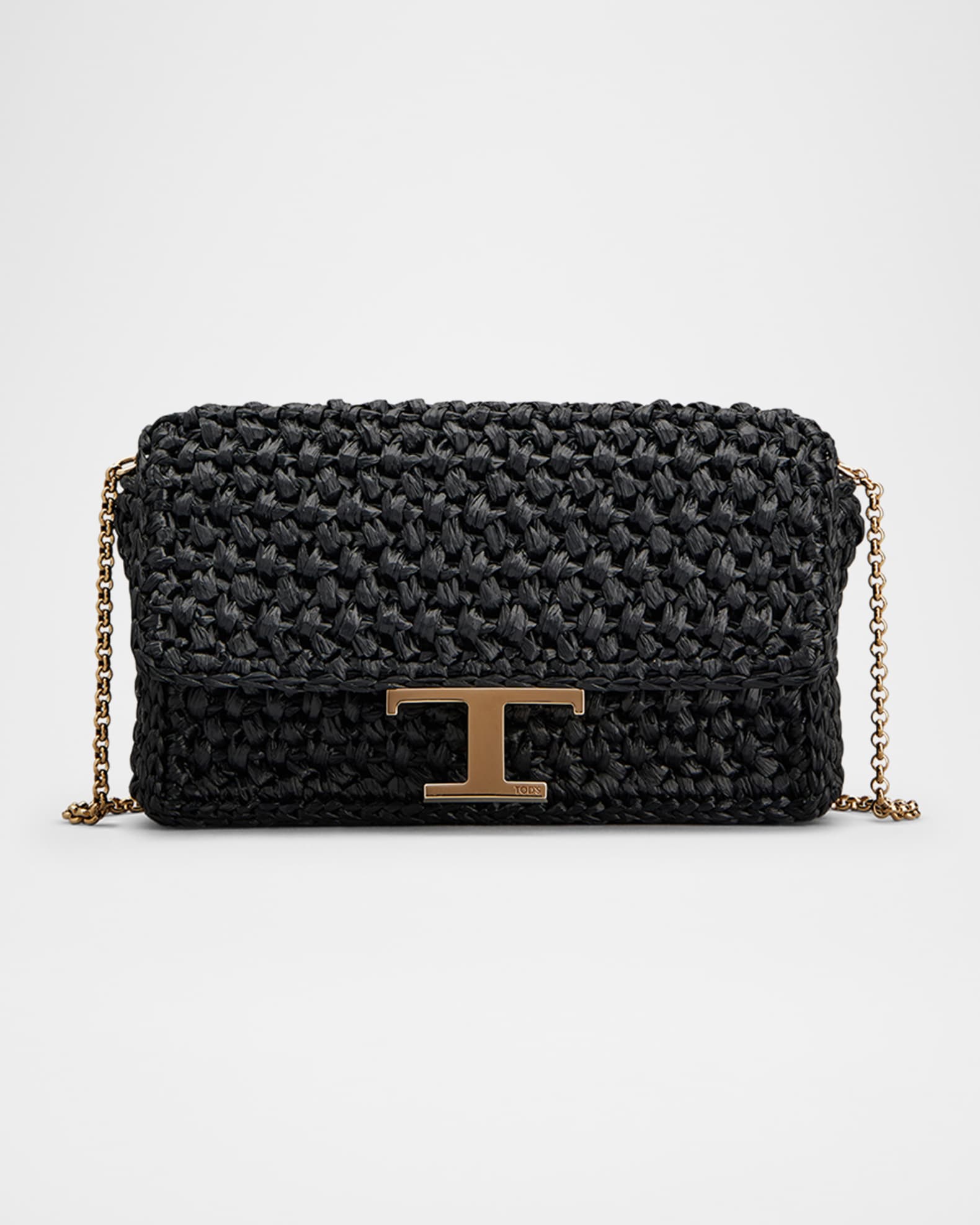 Crochet Flap Chain Shoulder Bag 0