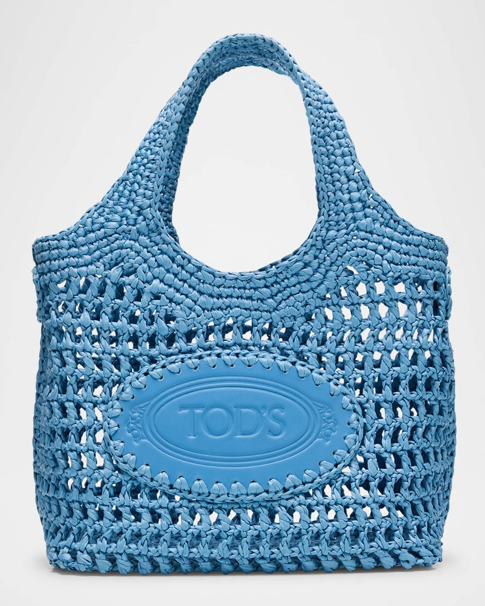 Mini Woven Top-Handle Bag 0